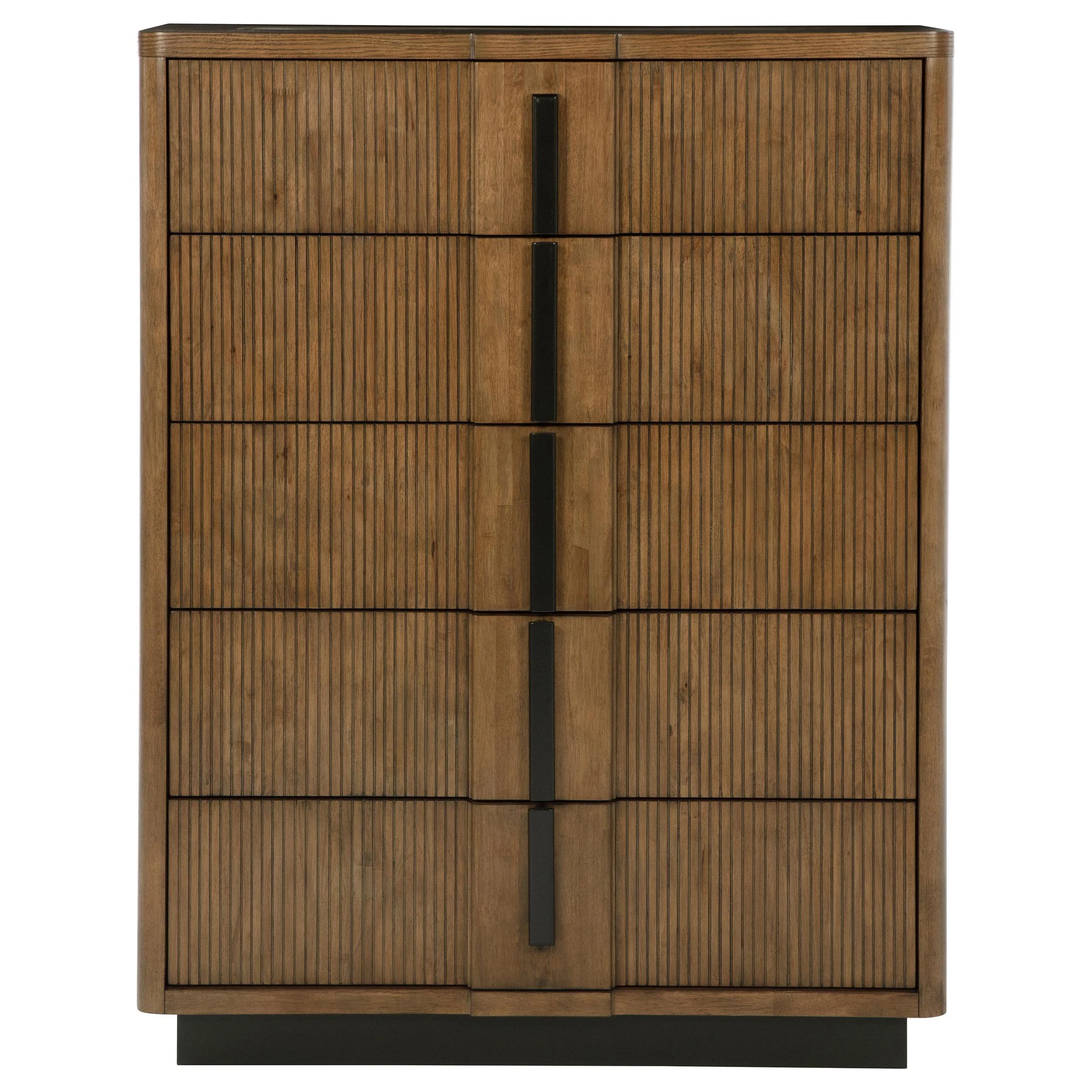 Coaster Furniture Terrace 224905 5-Drawer Chest of Drawers - Ash Brown - Image 2