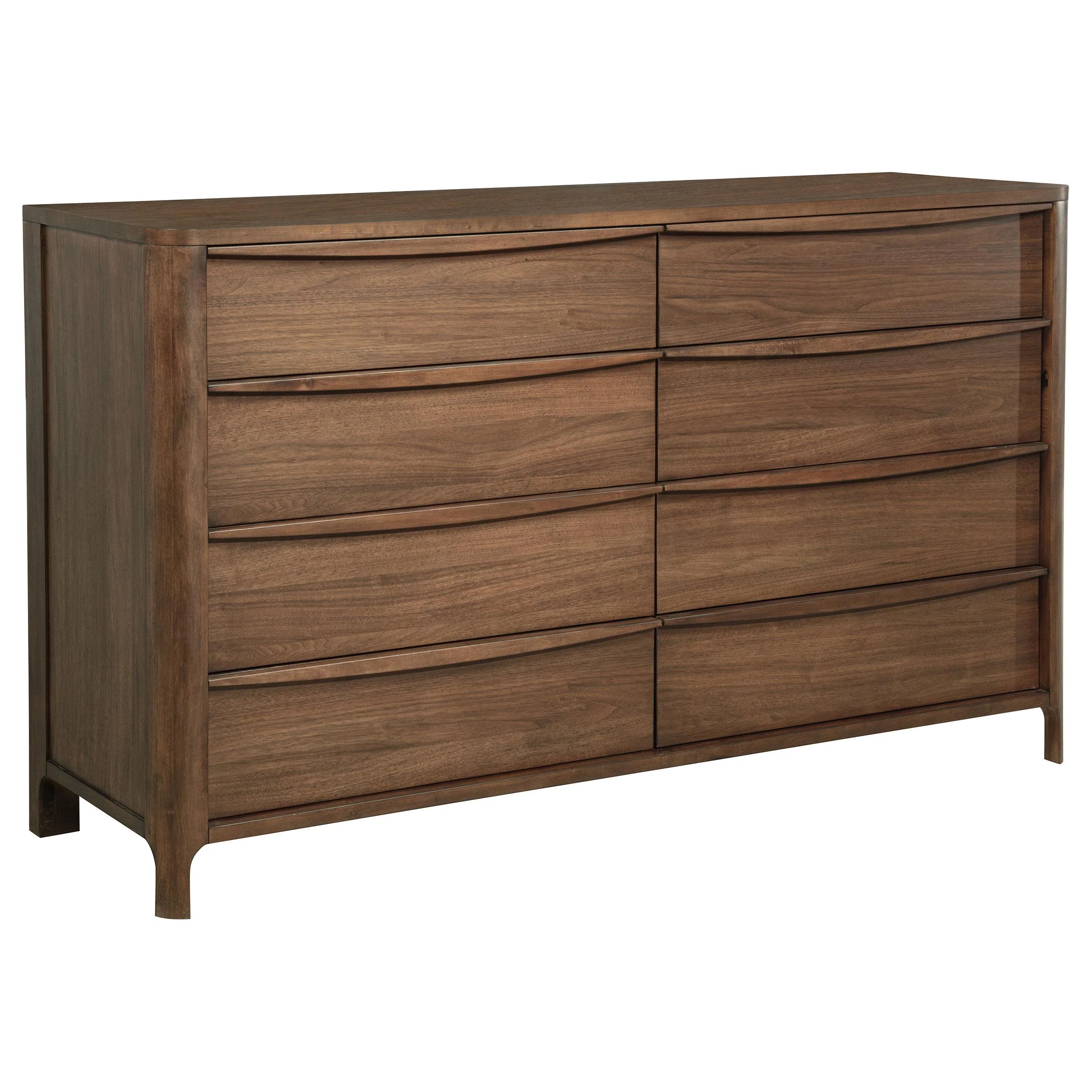 Coaster Furniture Maderia 223323 8-Drawer Dresser Cabinet - Walnut - Image 1