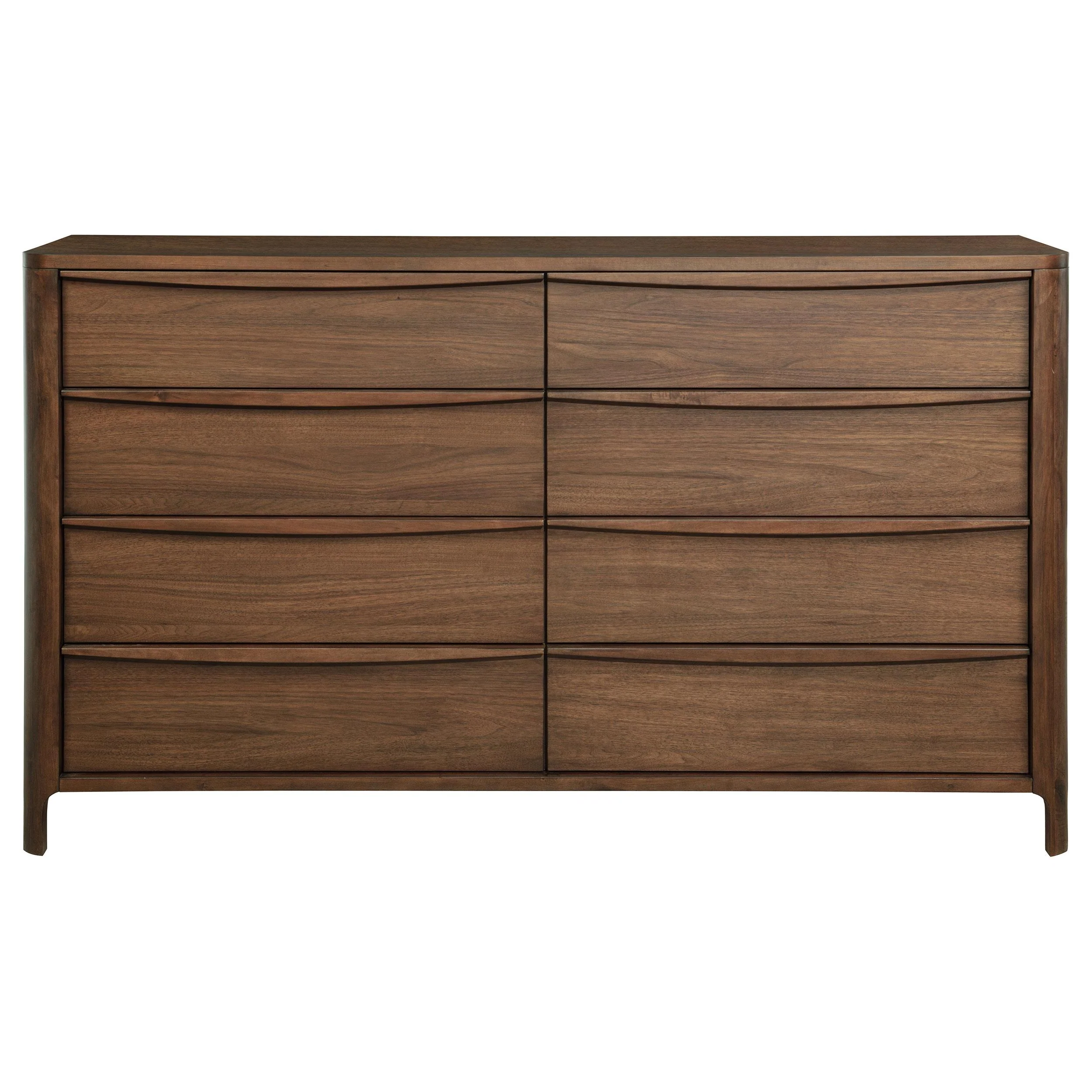 Coaster Furniture Maderia 223323 8-Drawer Dresser Cabinet - Walnut - Image 2
