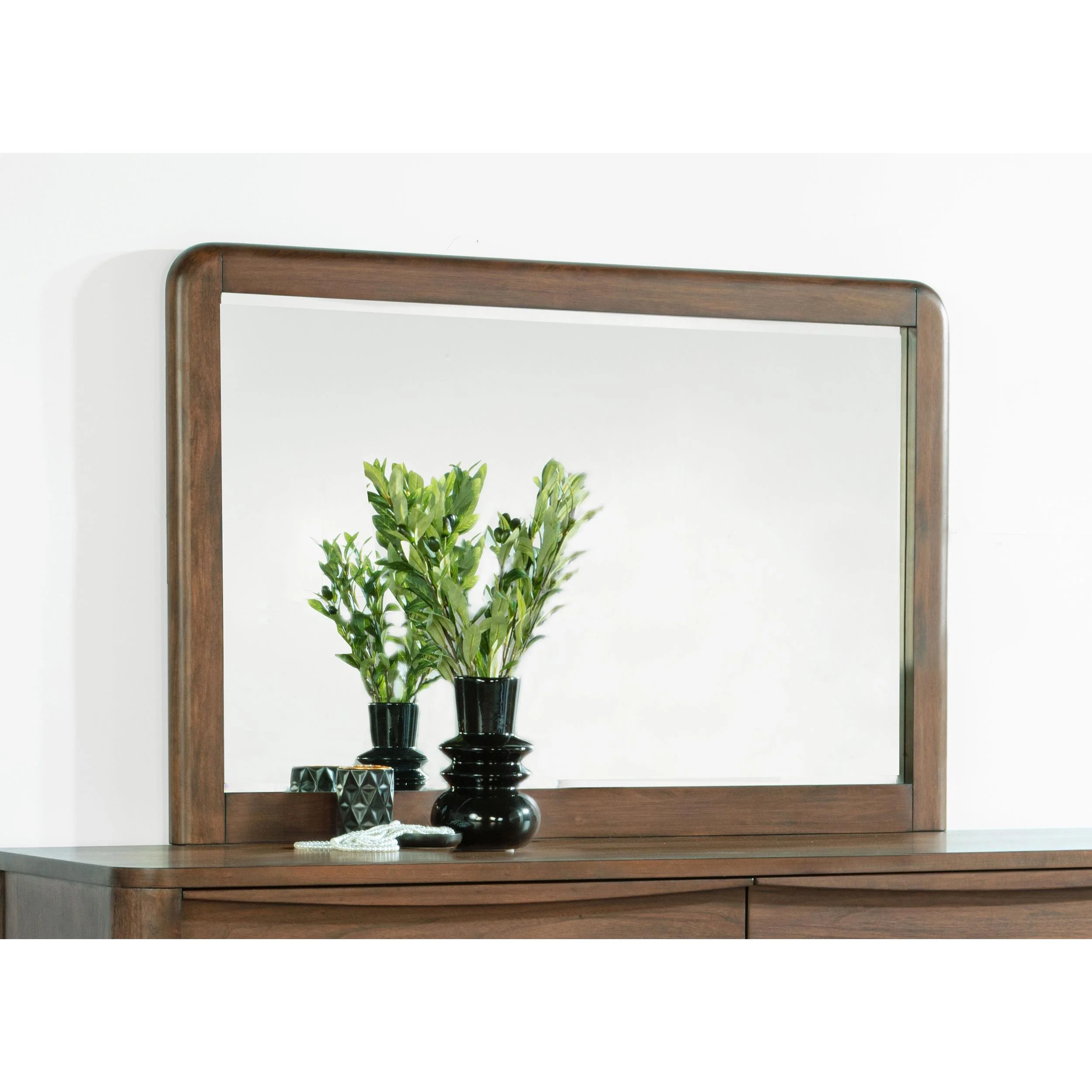 Coaster Furniture Maderia 223324 Dresser Mirror - Walnut - Image 3