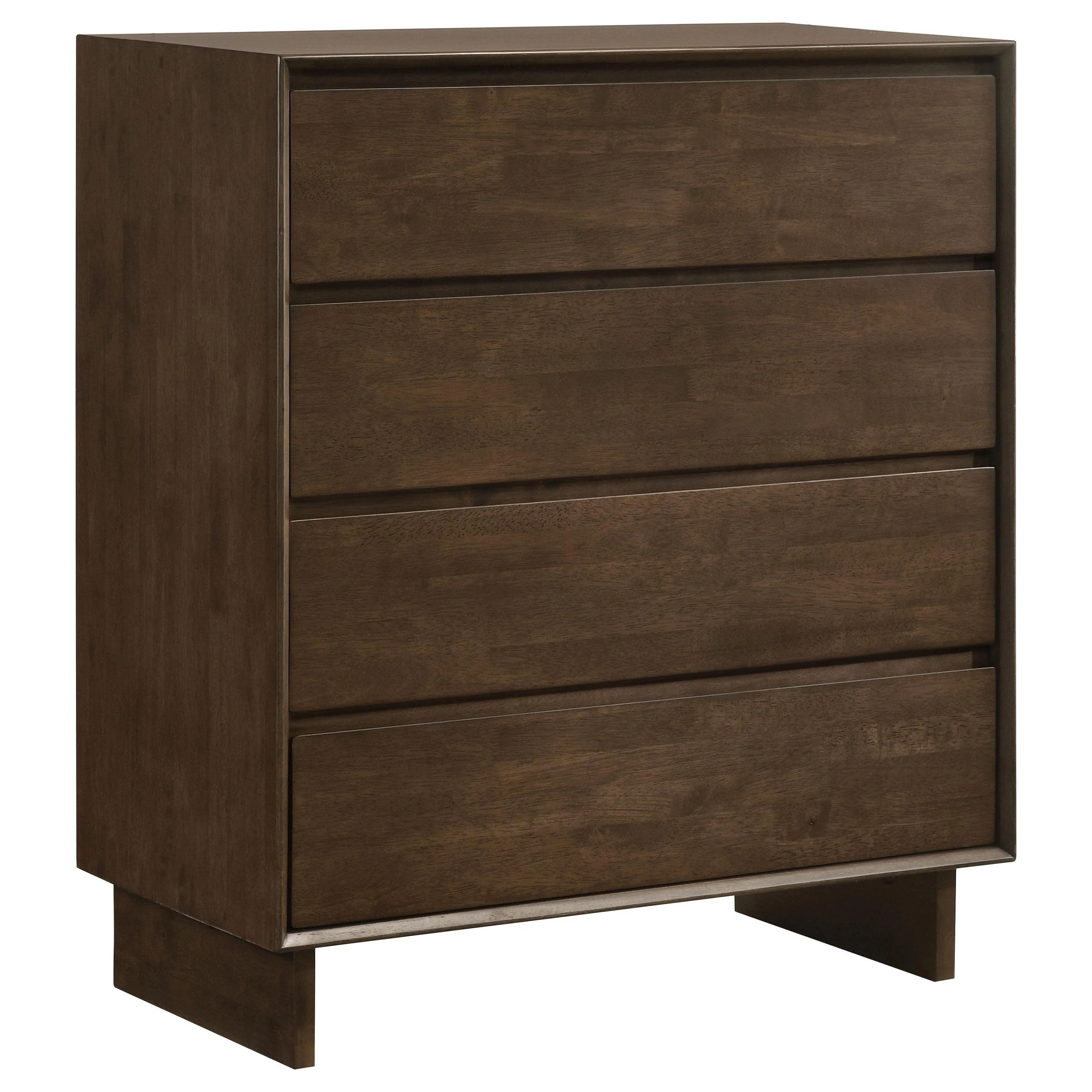 Coaster Furniture Glenwood 225015 4-Drawer Chest of Drawers - Warm Brown - Image 1