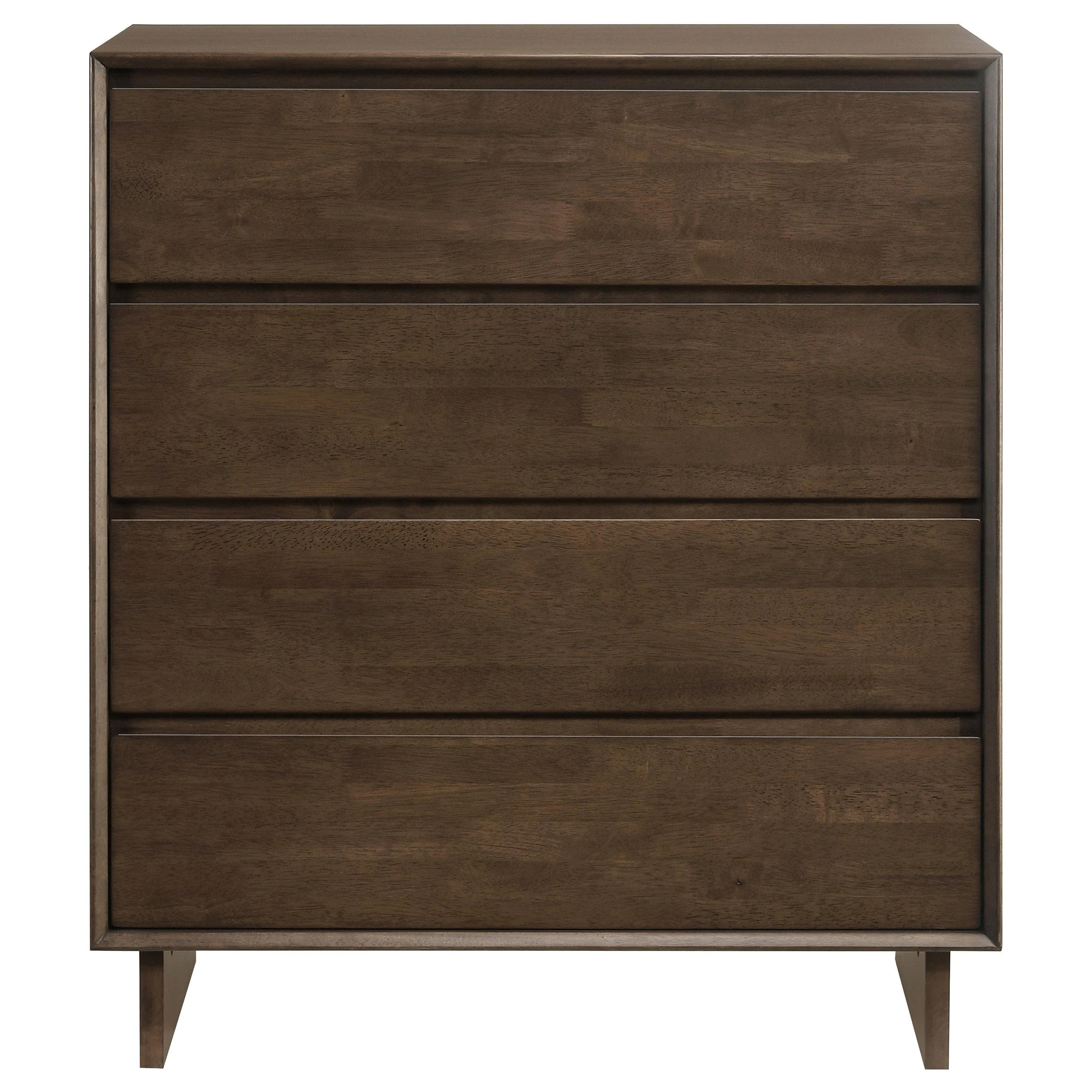 Coaster Furniture Glenwood 225015 4-Drawer Chest of Drawers - Warm Brown - Image 2
