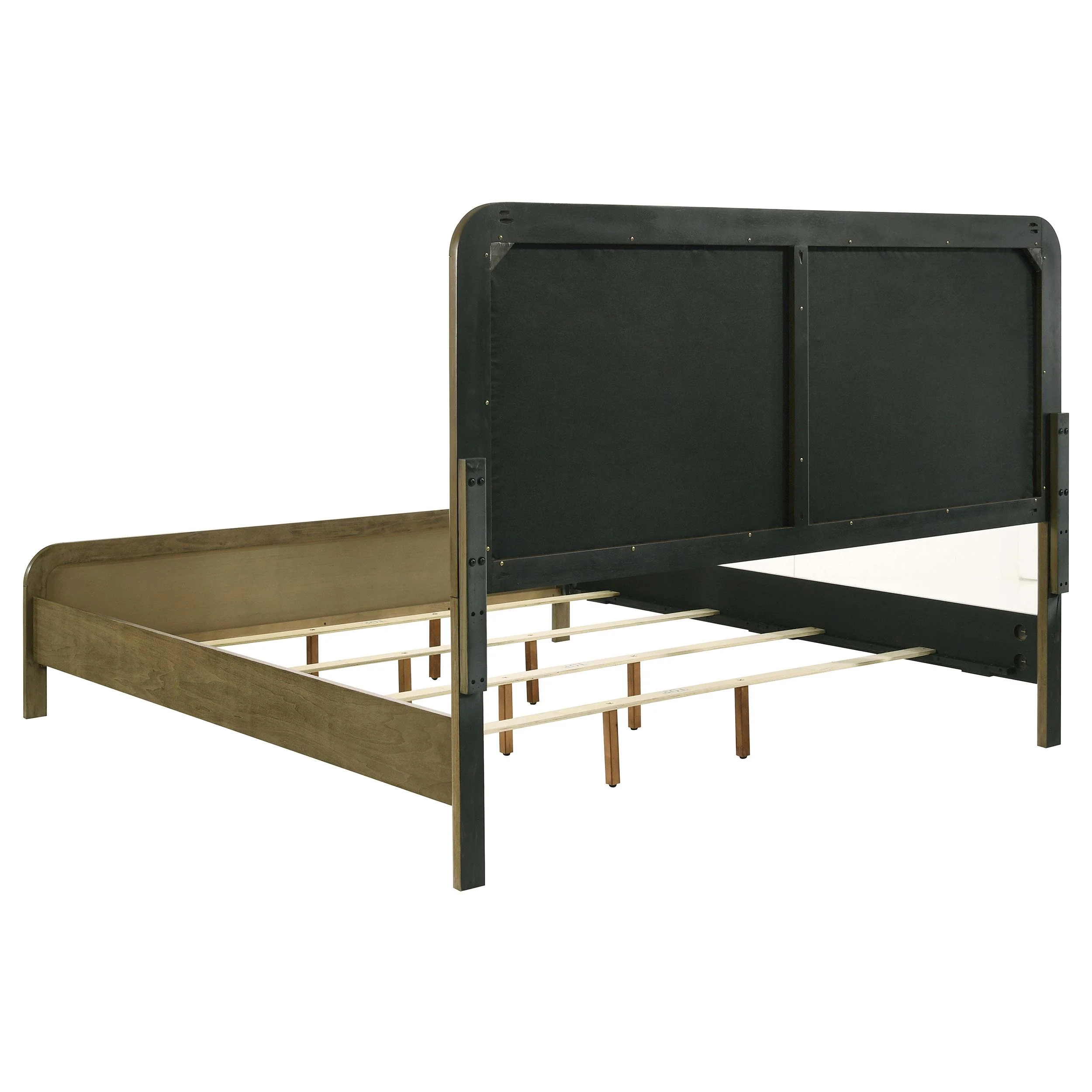 Coaster Furniture Amsbury 224271Q 59-inch Upholstered Queen Bed - Nutmeg - Image 3