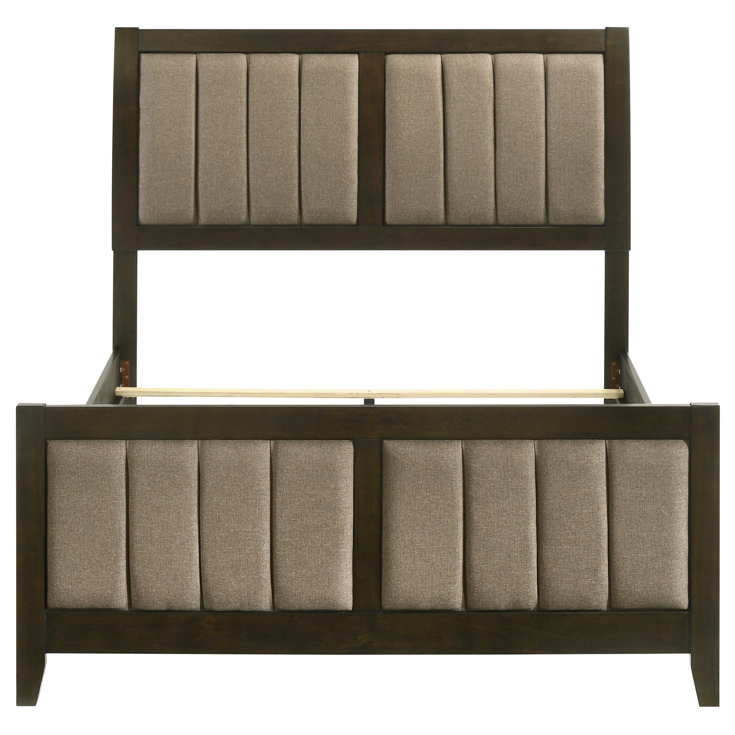 Coaster Furniture Wilkes 224421F 51-inch Upholstered Full Bed - Dark Cocoa - Image 3