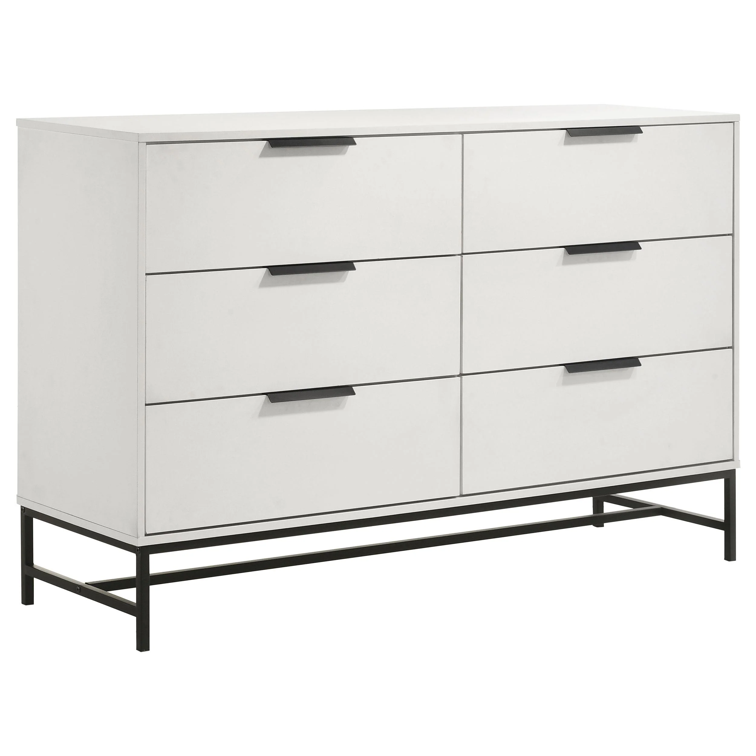 Coaster Furniture Sonora 224863 6-Drawer Bedroom Dresser - White - Image 1