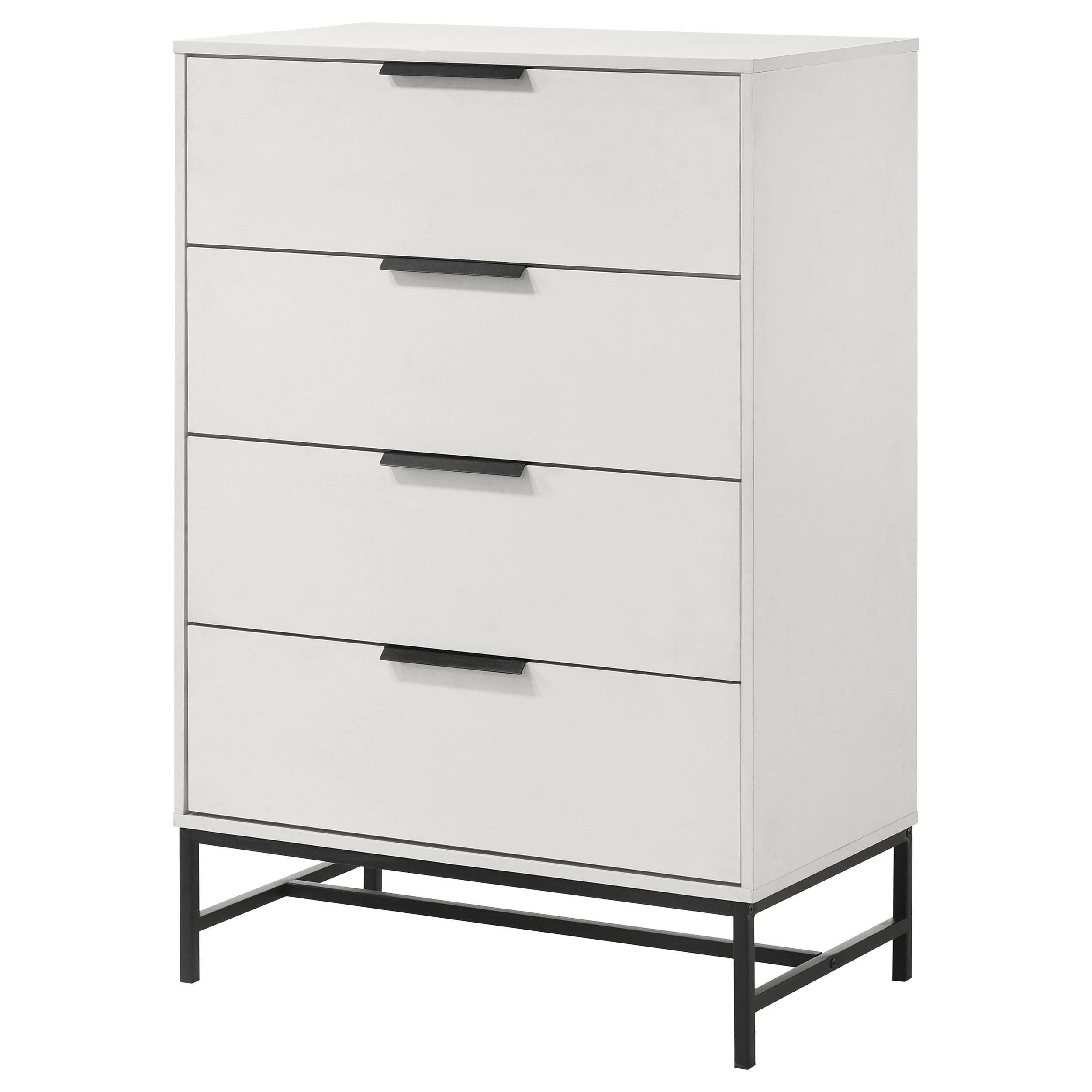 Coaster Furniture Sonora 224865 4-Drawer Bedroom Chest - White - Image 3