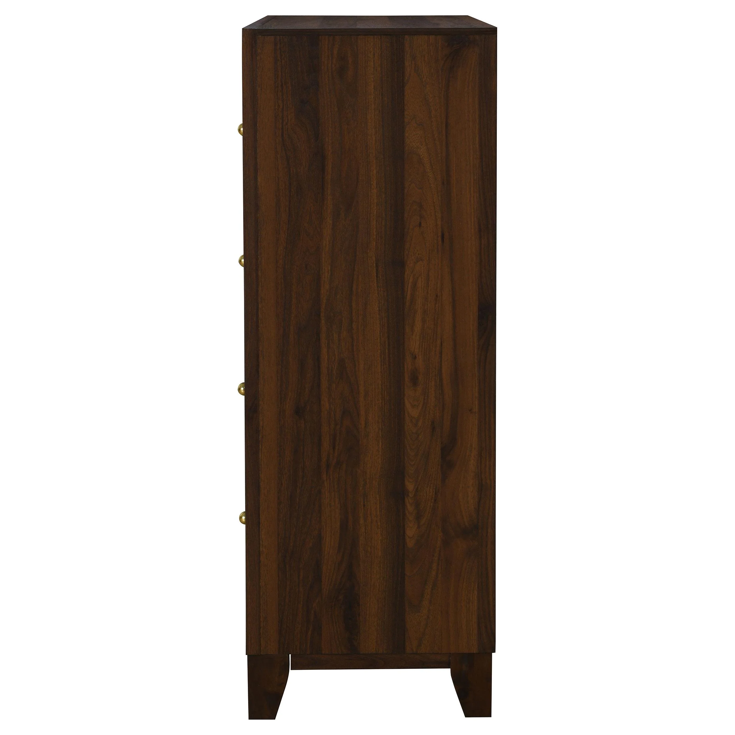 Coaster Furniture Welsley 223445 4-Drawer Chest of Drawers - Walnut - Image 3