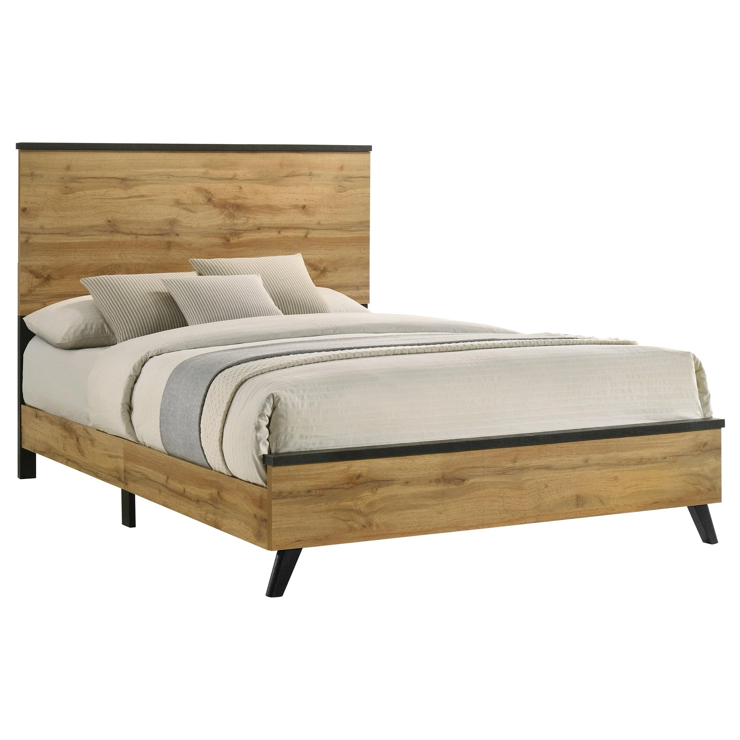 Coaster Furniture Kaywood 225001F 52-inch Full Panel Bed - Natural Pine - Image 2