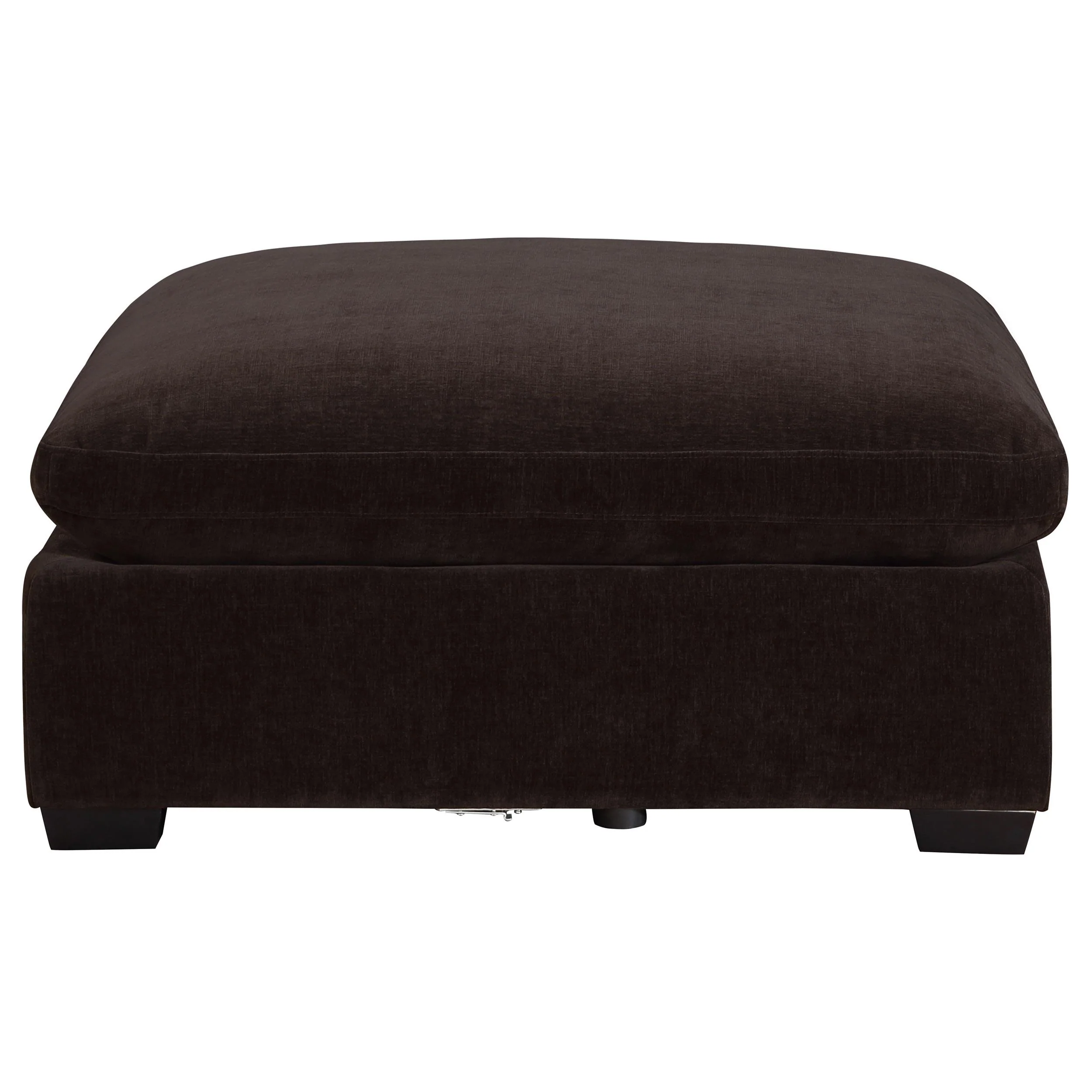 Coaster Furniture Lakeview 551466 Rectangular Upholstered Ottoman - Dark Chocolate - Image 2