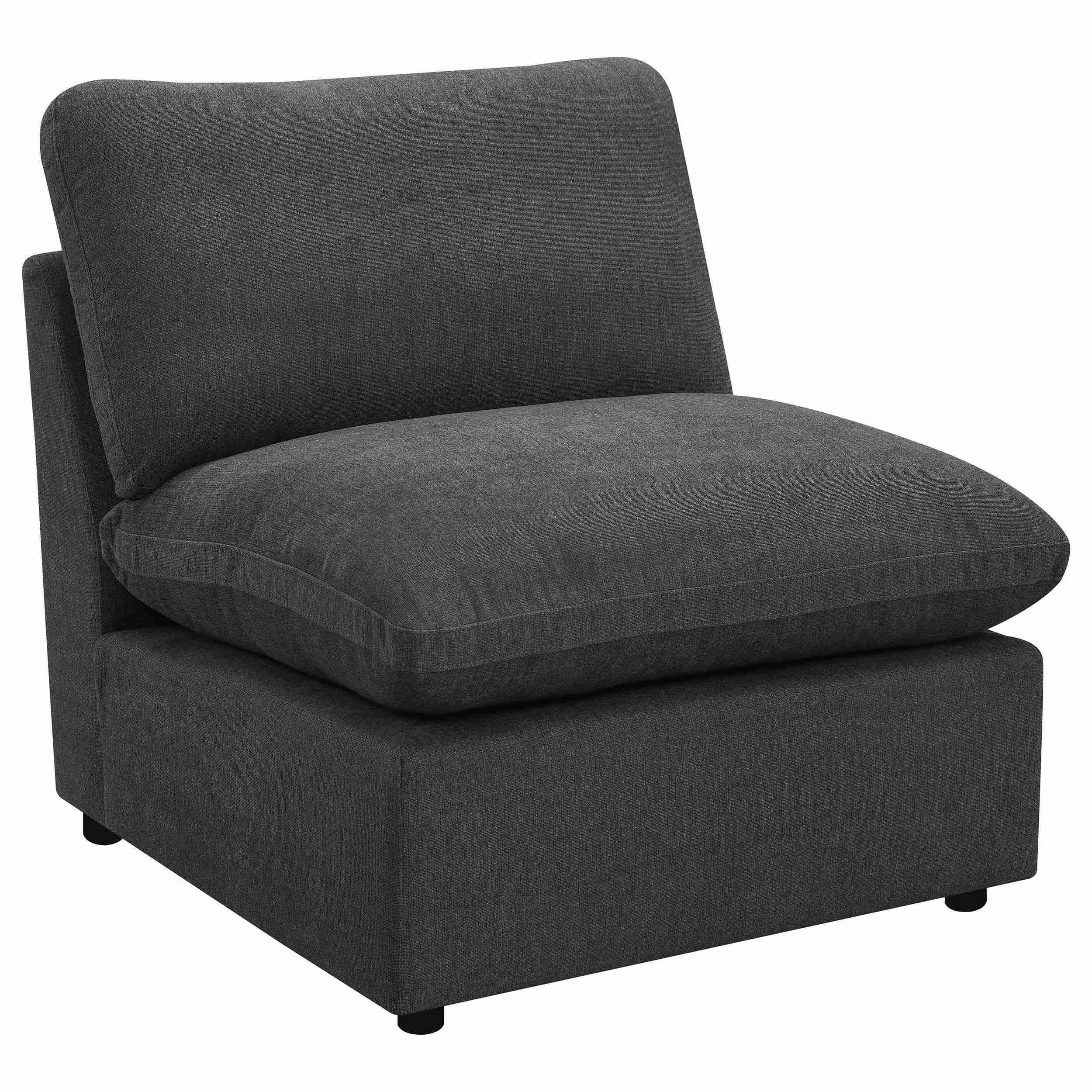 Coaster Furniture Collins 609530P 5 pc Modular Power Reclining Sectional - Dark Grey - Image 3