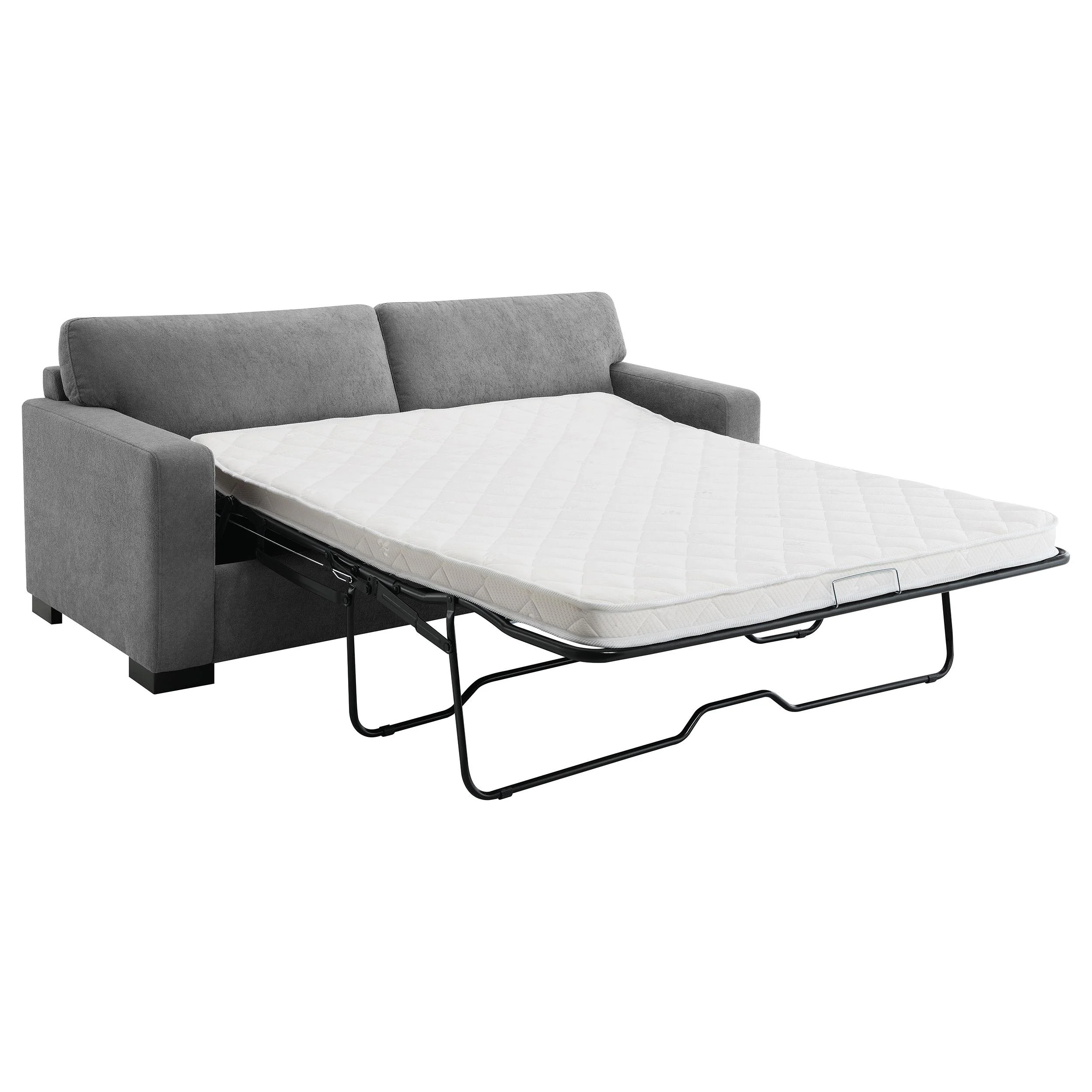 Coaster Furniture Simpson 360050 Upholstered Sofa Sleeper with Queen Mattress - Grey - Image 2