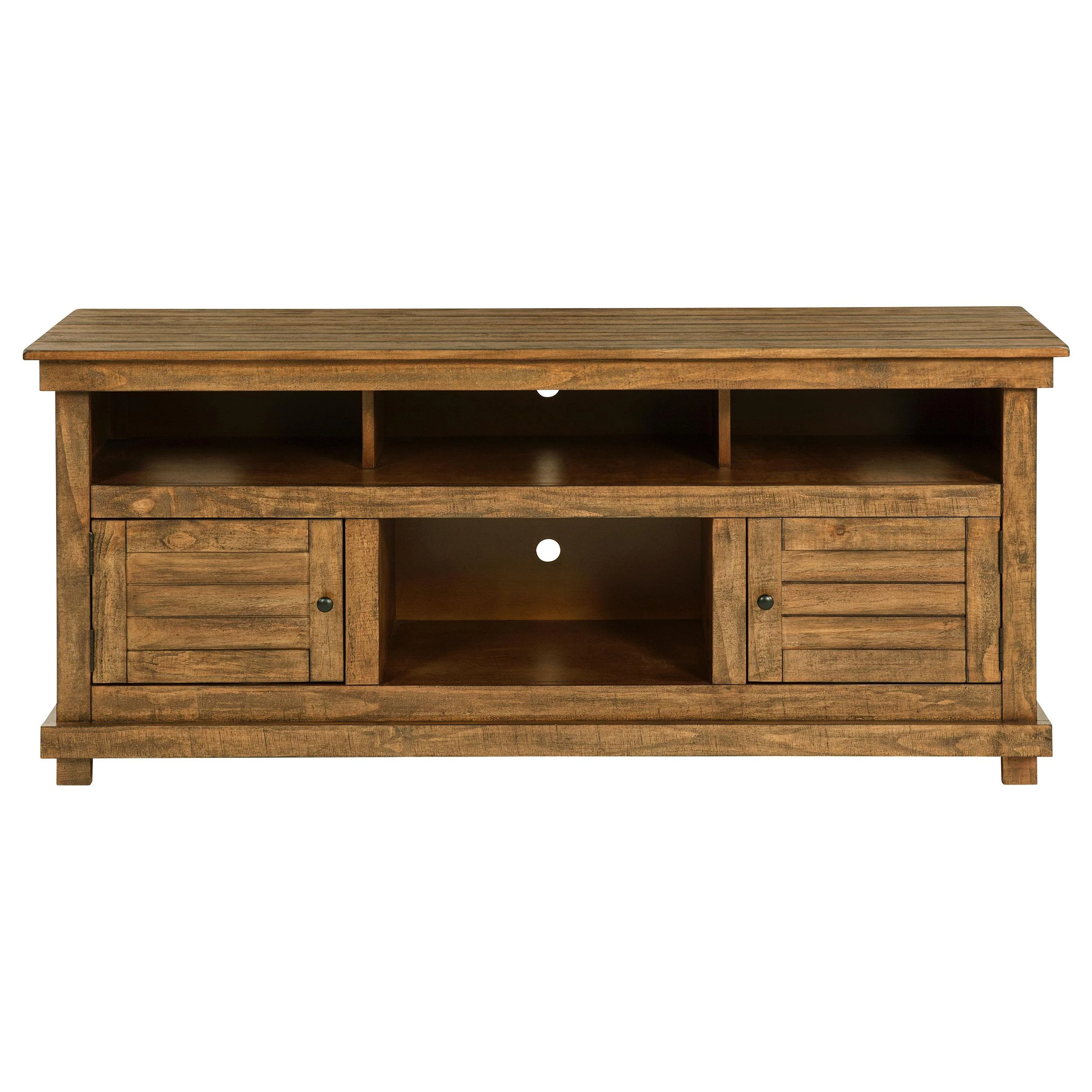 Coaster Furniture Payne 710042 60-inch TV Stand Media Console - Distressed Brown - Image 2