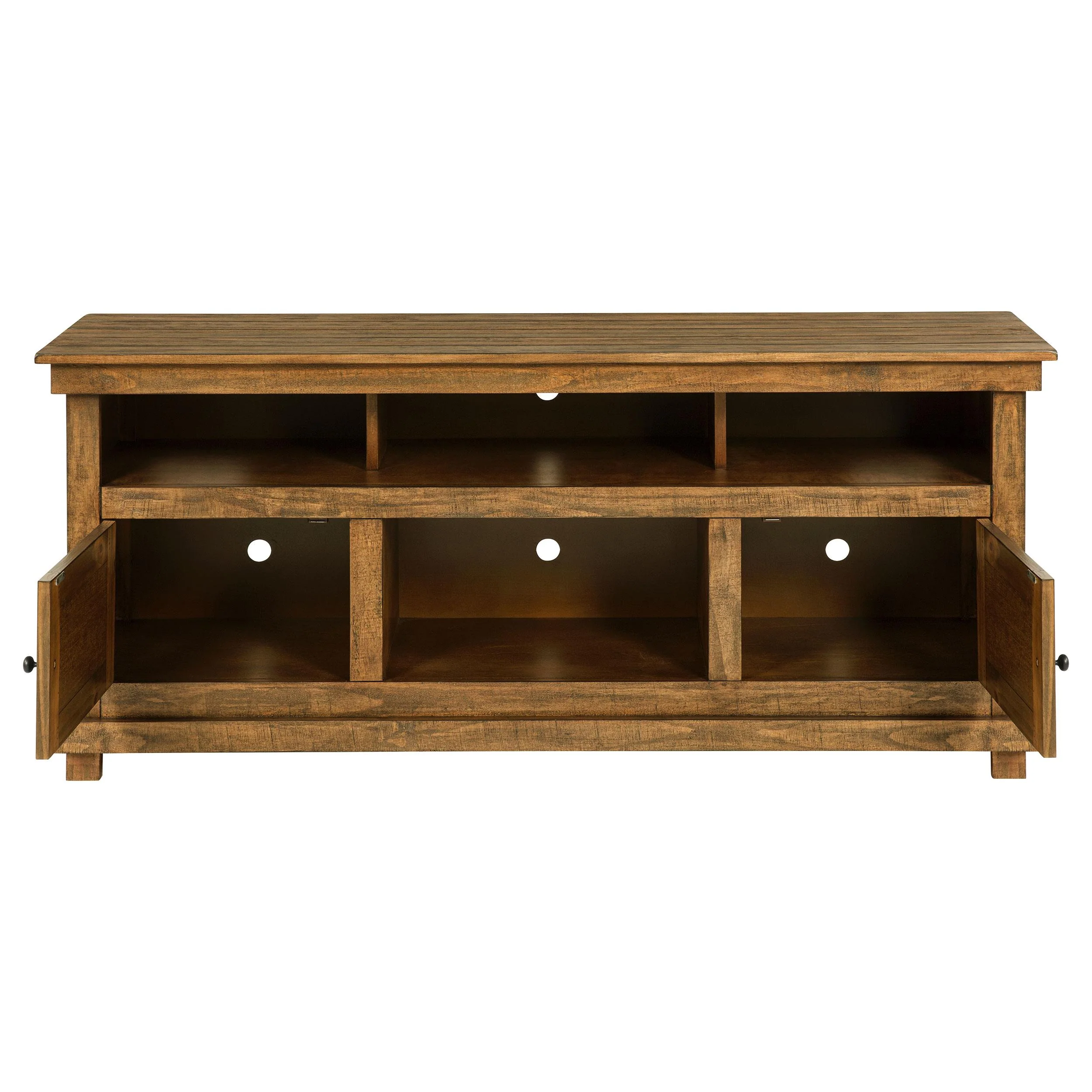 Coaster Furniture Payne 710042 60-inch TV Stand Media Console - Distressed Brown - Image 3