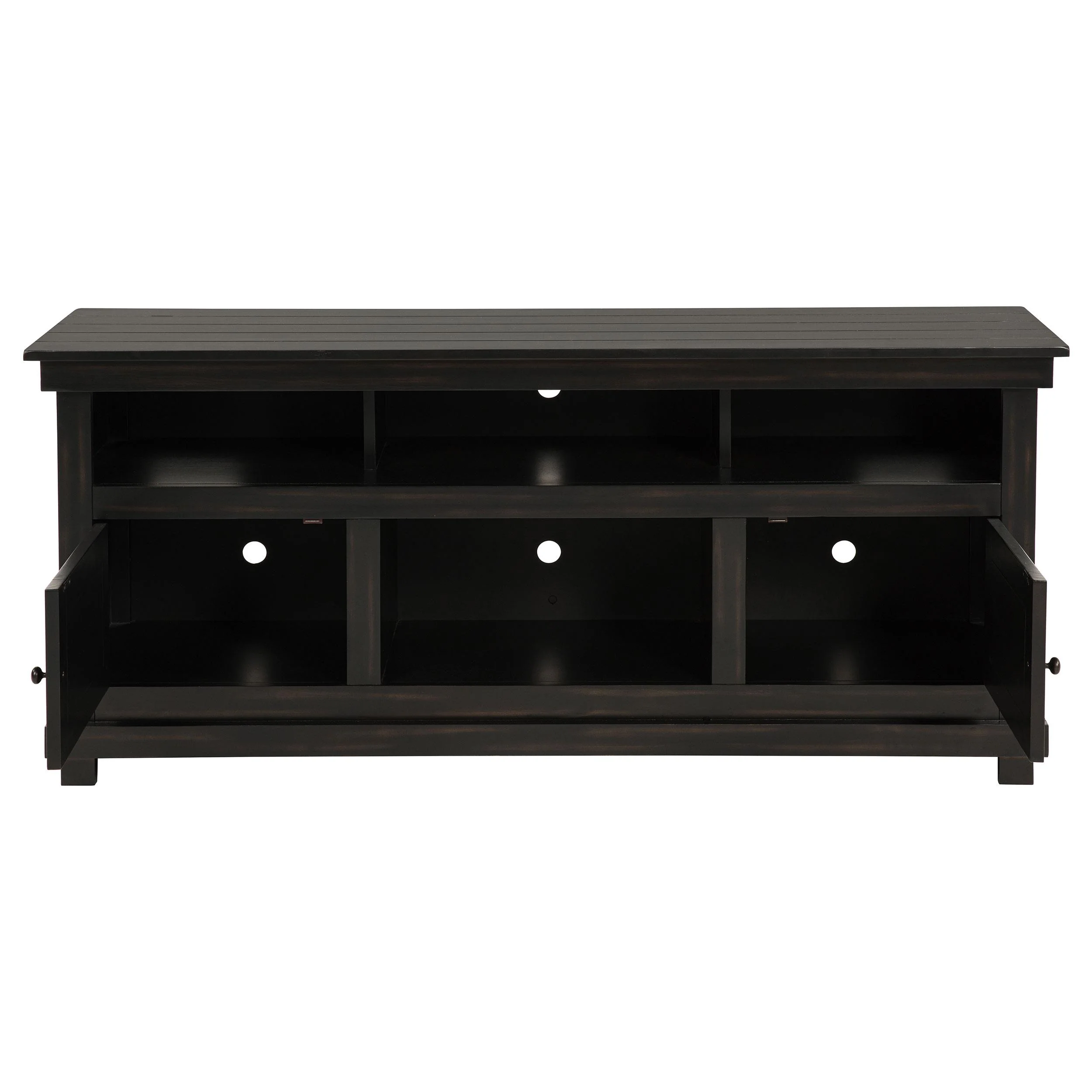 Coaster Furniture Payne 710062 60-inch TV Stand Media Console - Distressed Java - Image 3