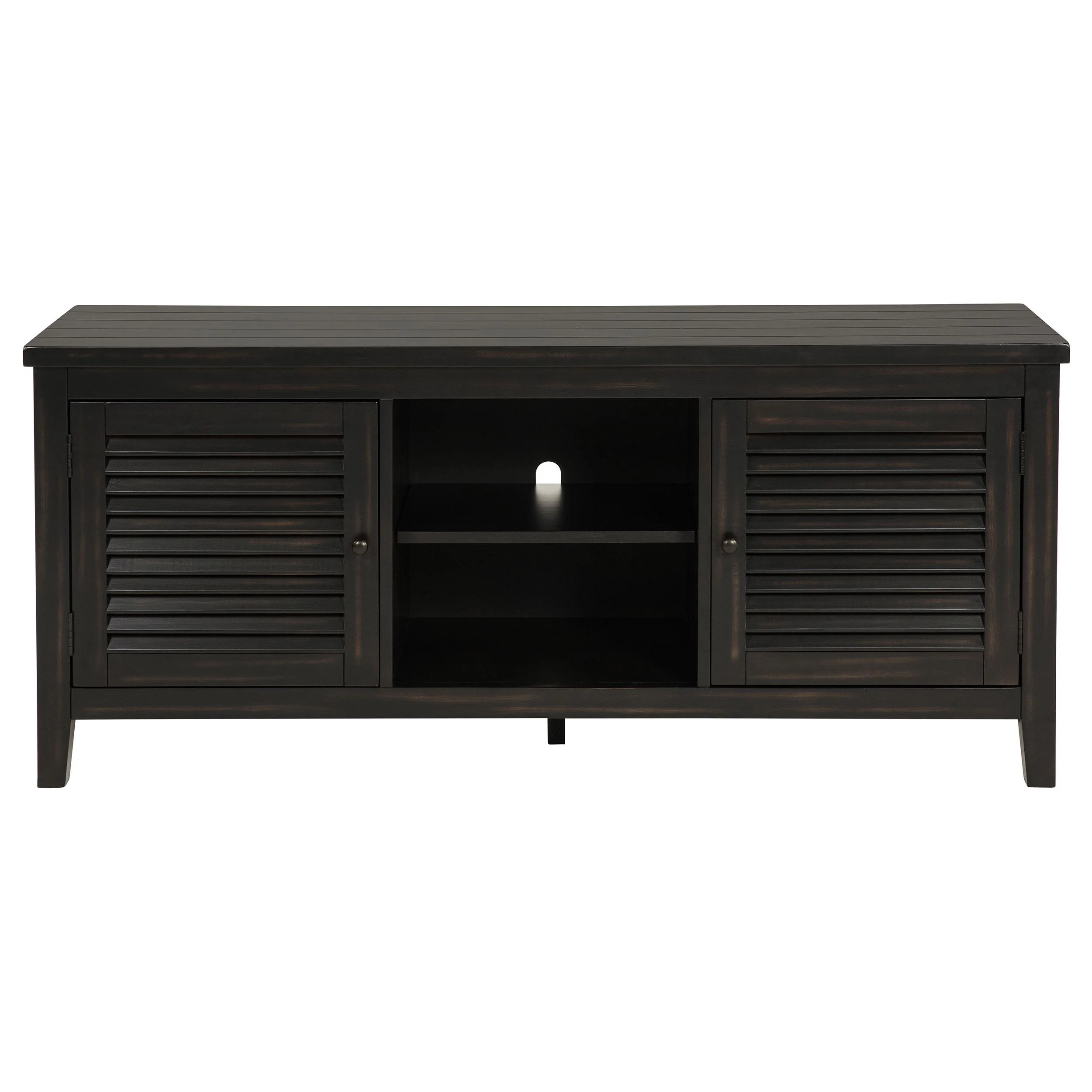 Coaster Furniture Concord 701782 2-door 60-inch TV Stand Console - Distressed Java - Image 2