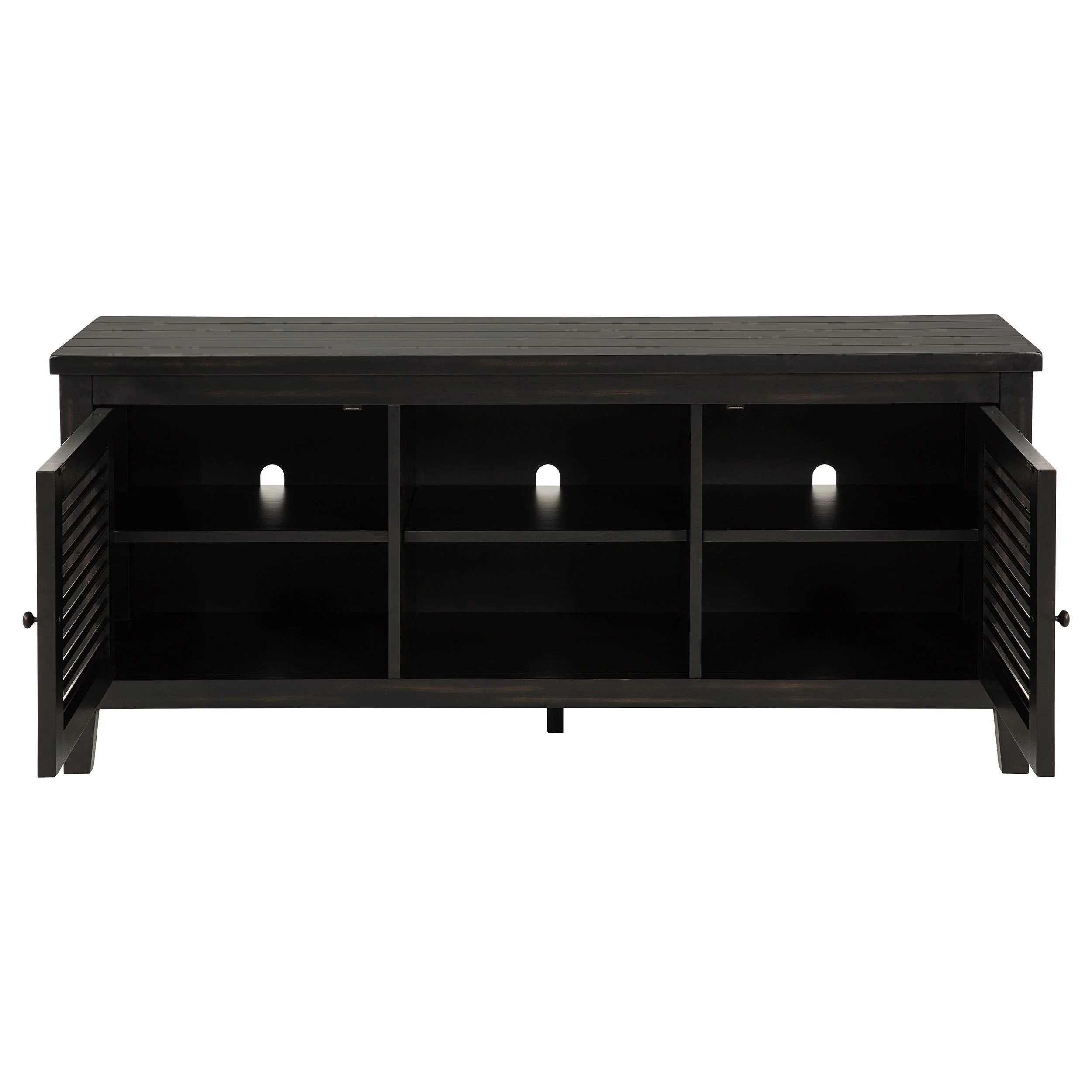 Coaster Furniture Concord 701782 2-door 60-inch TV Stand Console - Distressed Java - Image 3
