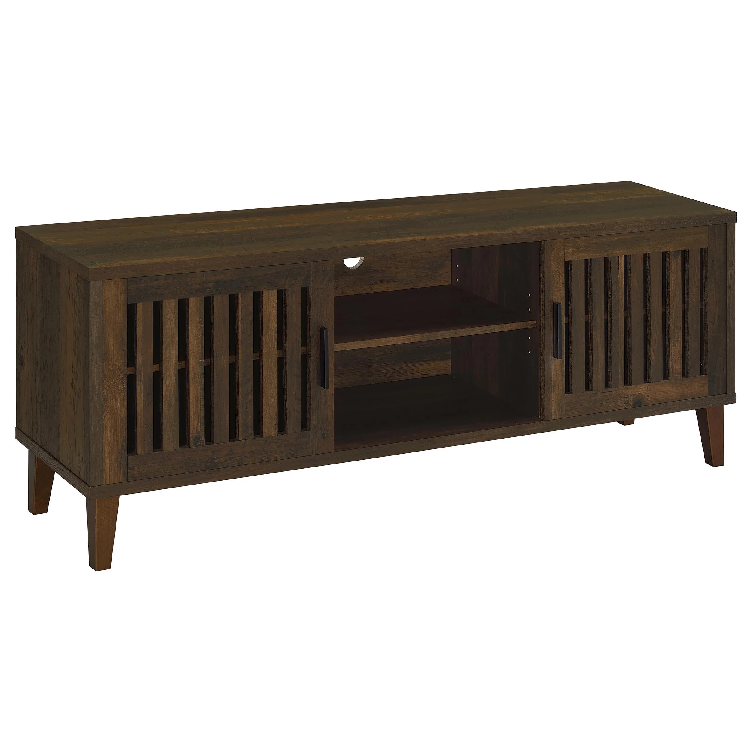 Coaster Furniture Sedona 701982 2-door Engineered Wood 60″ TV Stand – Dark Pine