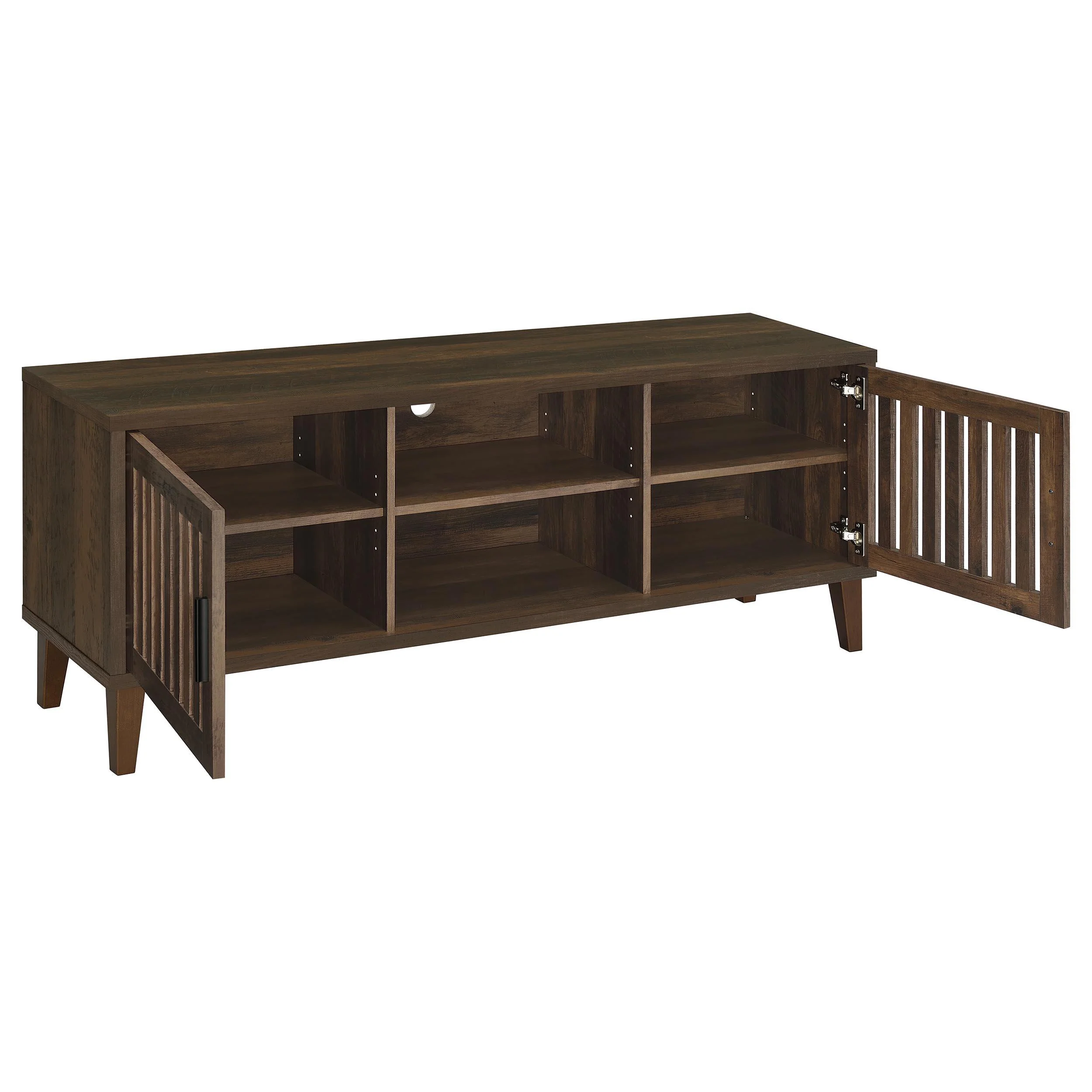 Coaster Furniture Sedona 701982 2-door Engineered Wood 60" TV Stand - Dark Pine - Image 2