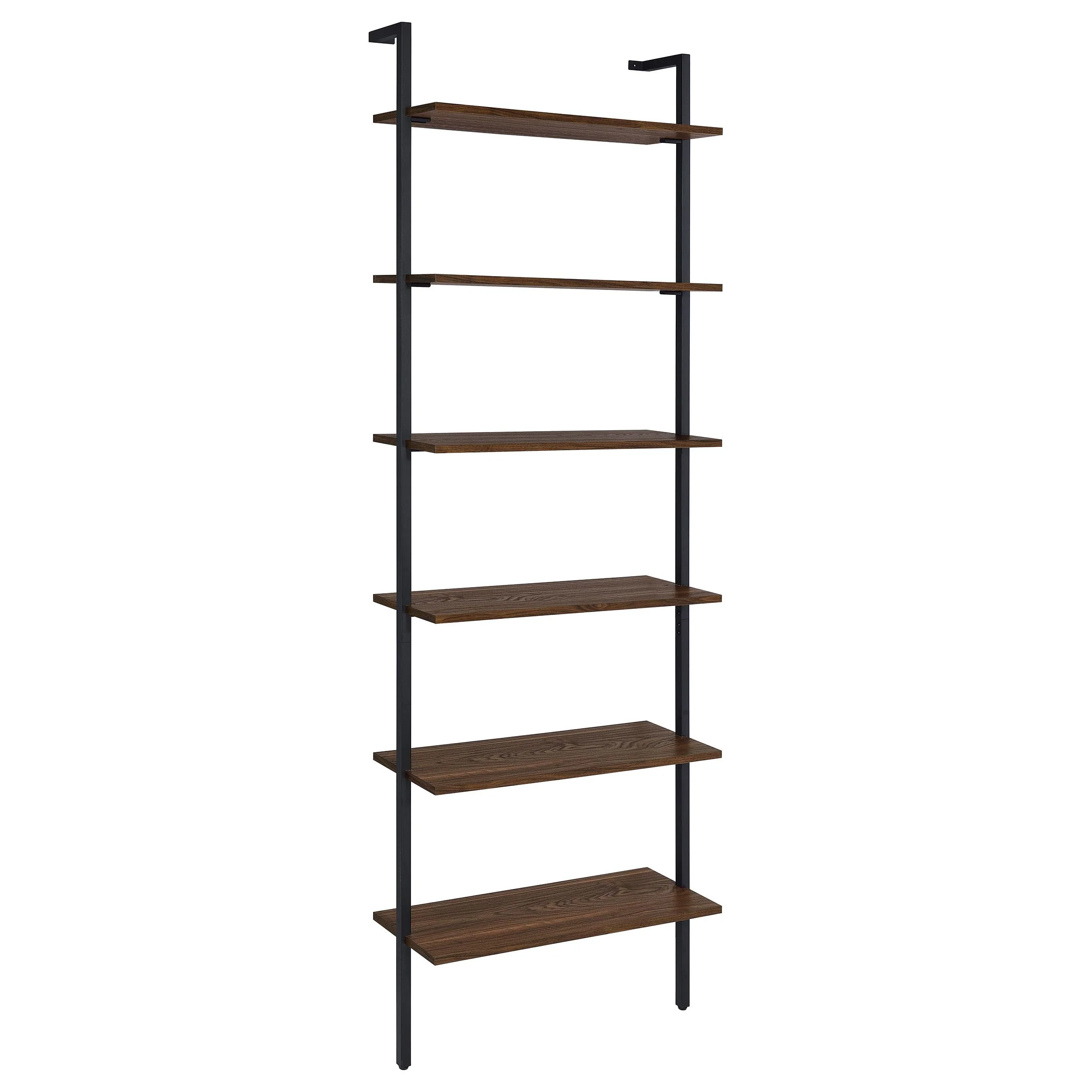 Coaster Furniture Owens 980072 96-inch 6-shelf Wall Bookshelf – Walnut