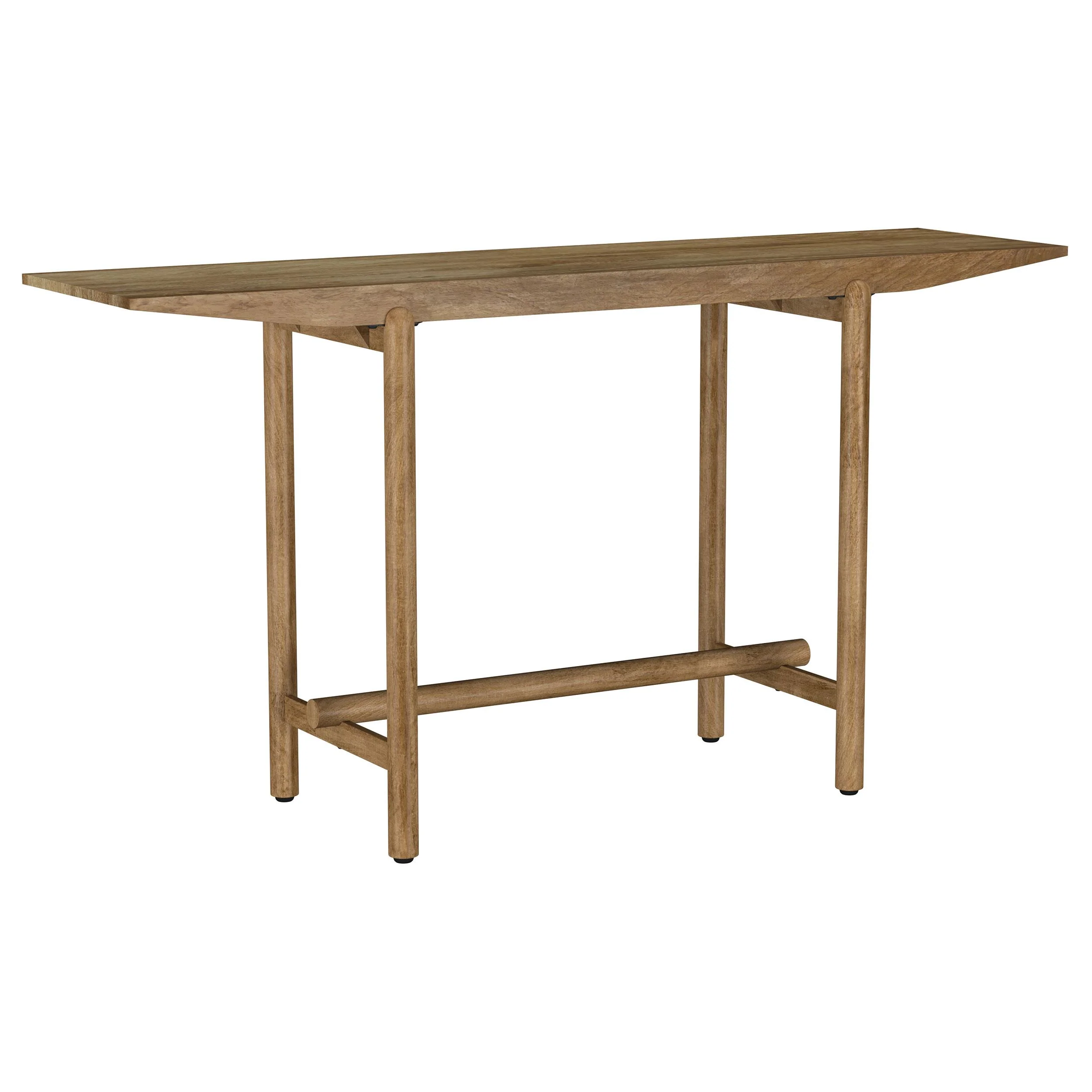 Coaster Furniture Darius 930128 Solid Wood Entryway Console Table – Natural Mango