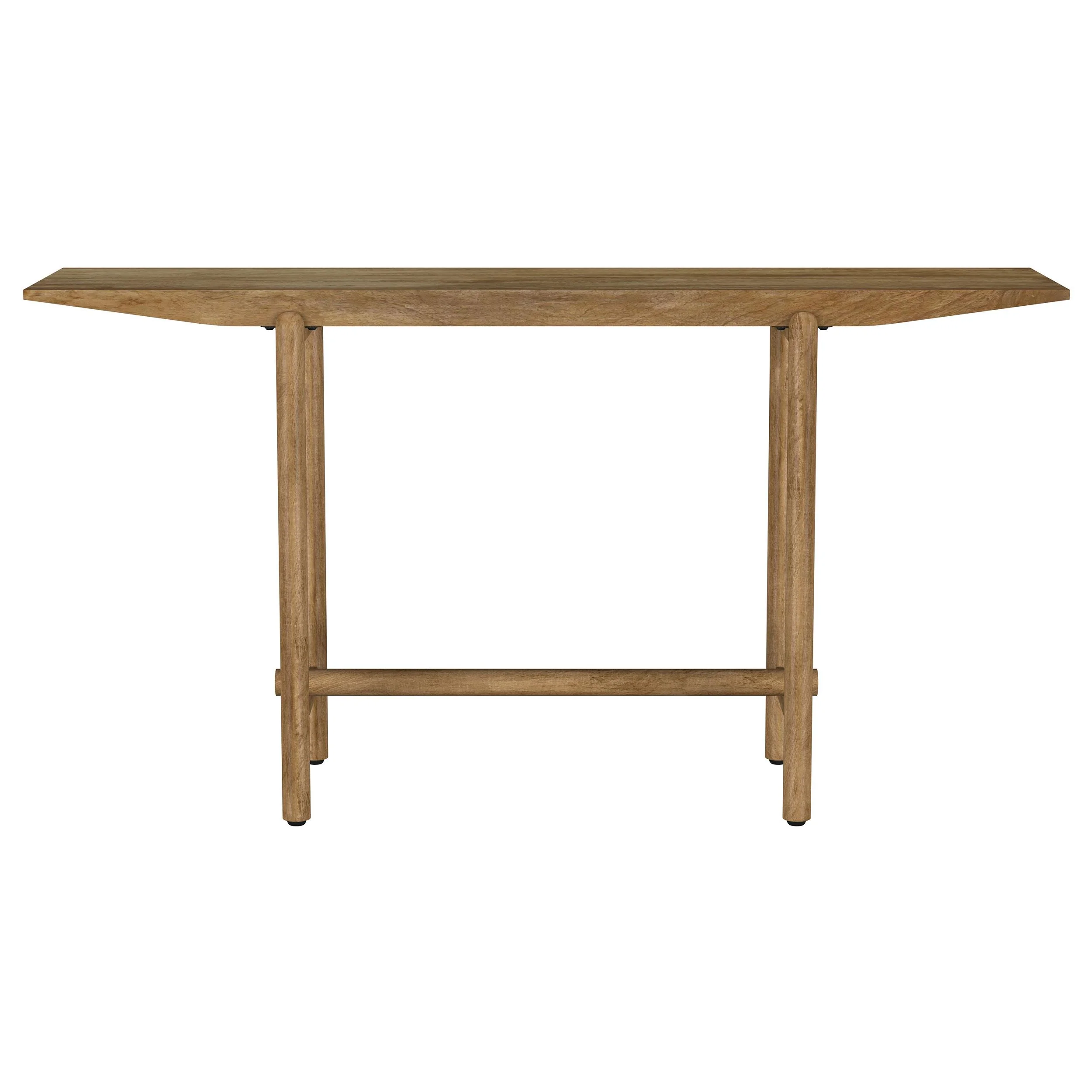 Coaster Furniture Darius 930128 Solid Wood Entryway Console Table - Natural Mango - Image 2