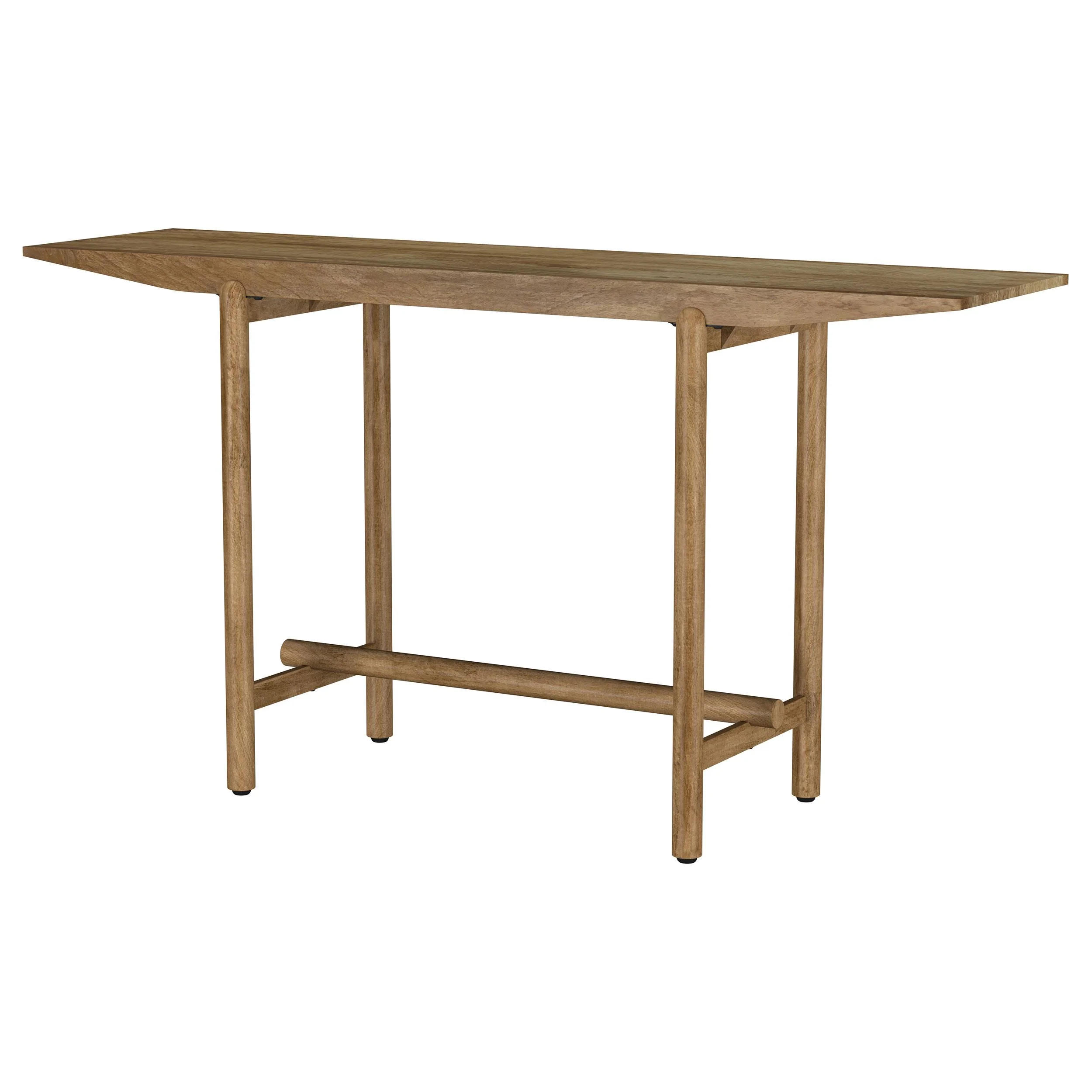Coaster Furniture Darius 930128 Solid Wood Entryway Console Table - Natural Mango - Image 3