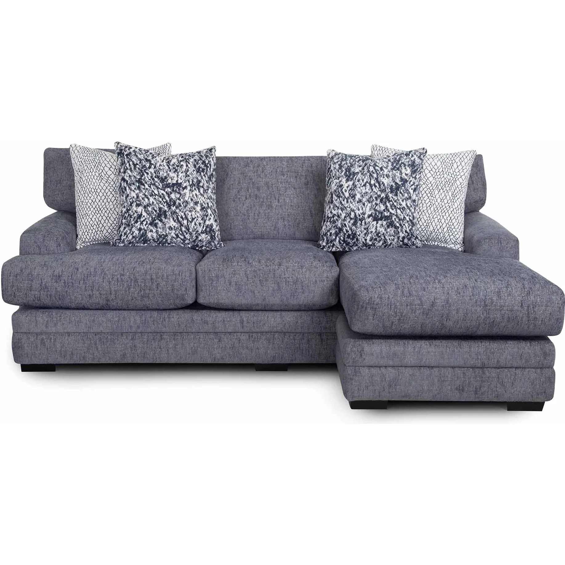 Franklin Sapphire Stationary Fabric Sofa 96026 3453-42 - Image 1