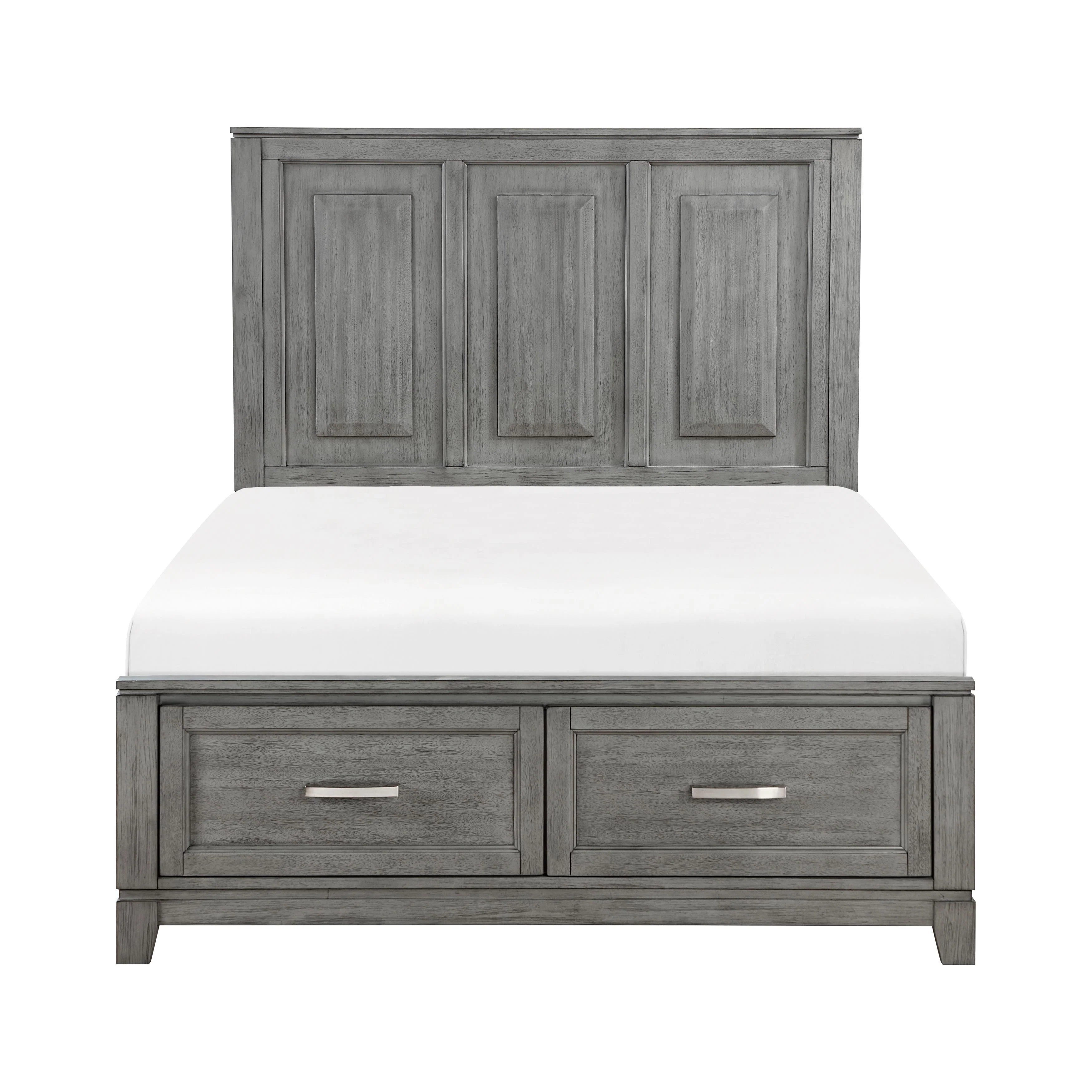 Homelegance Garretson 1450F-1* Full Platform Bed with Footboard Storage - Image 1