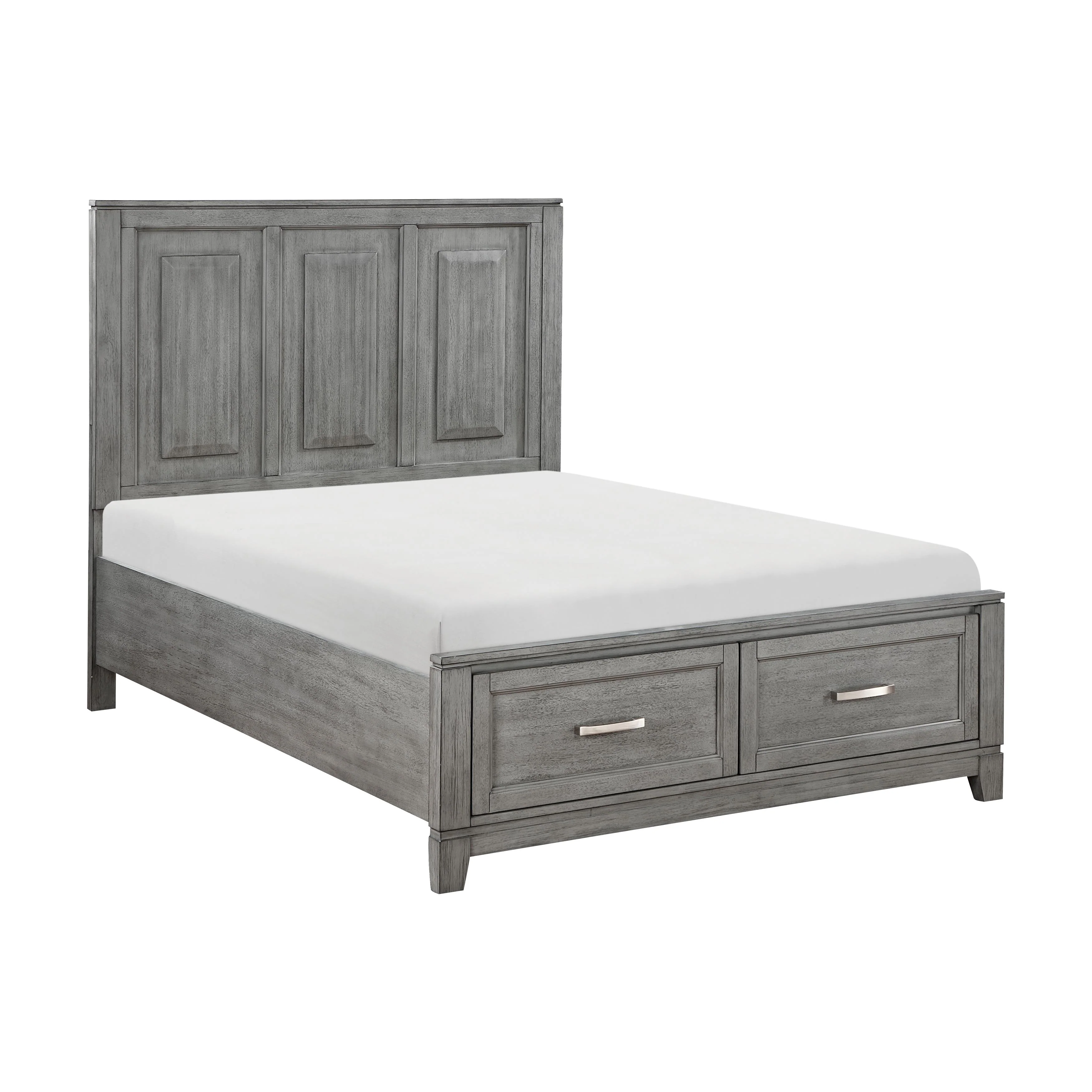 Homelegance Garretson 1450F-1* Full Platform Bed with Footboard Storage - Image 3