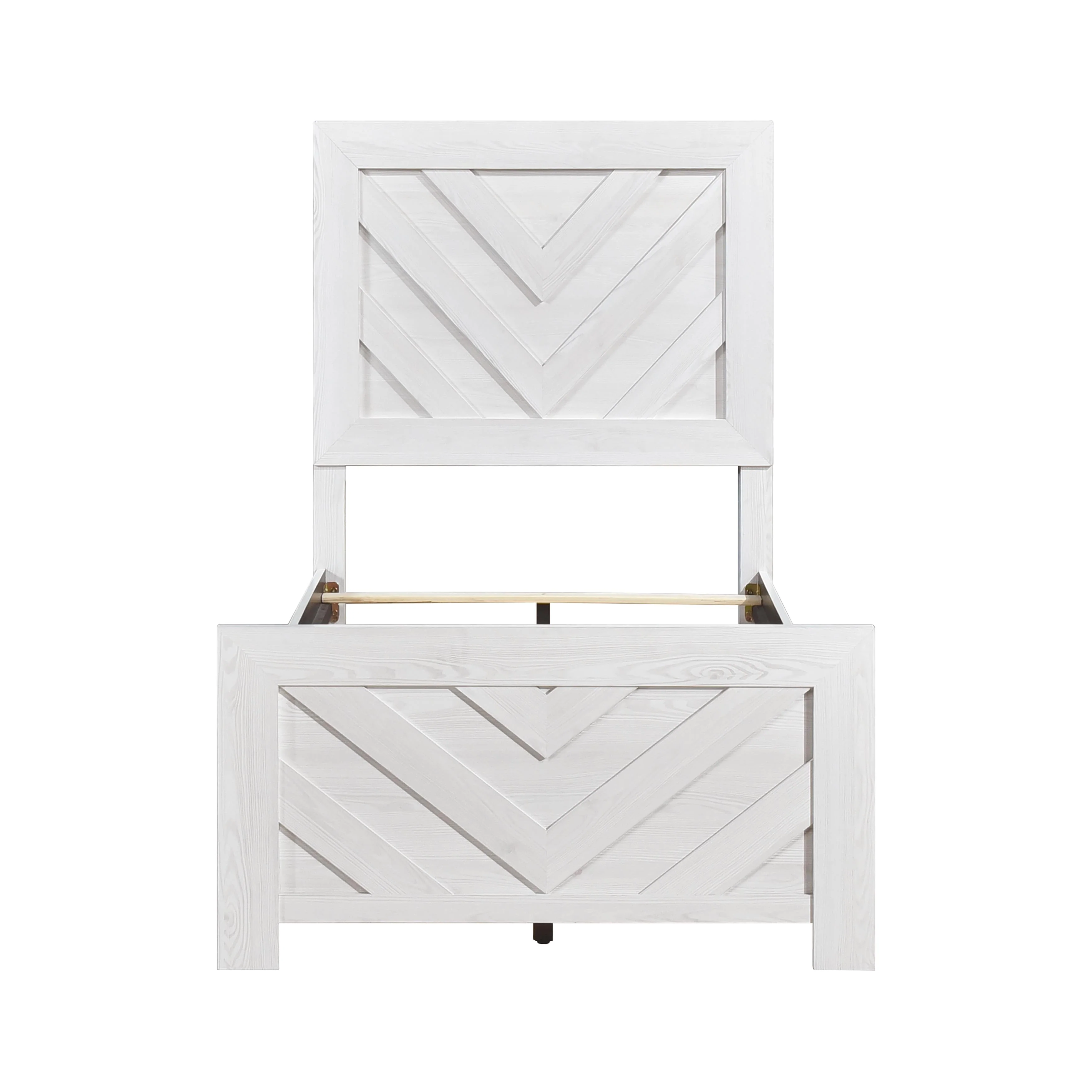 Homelegance Corbin 1534NPWHT-1 Twin Bed - Image 2