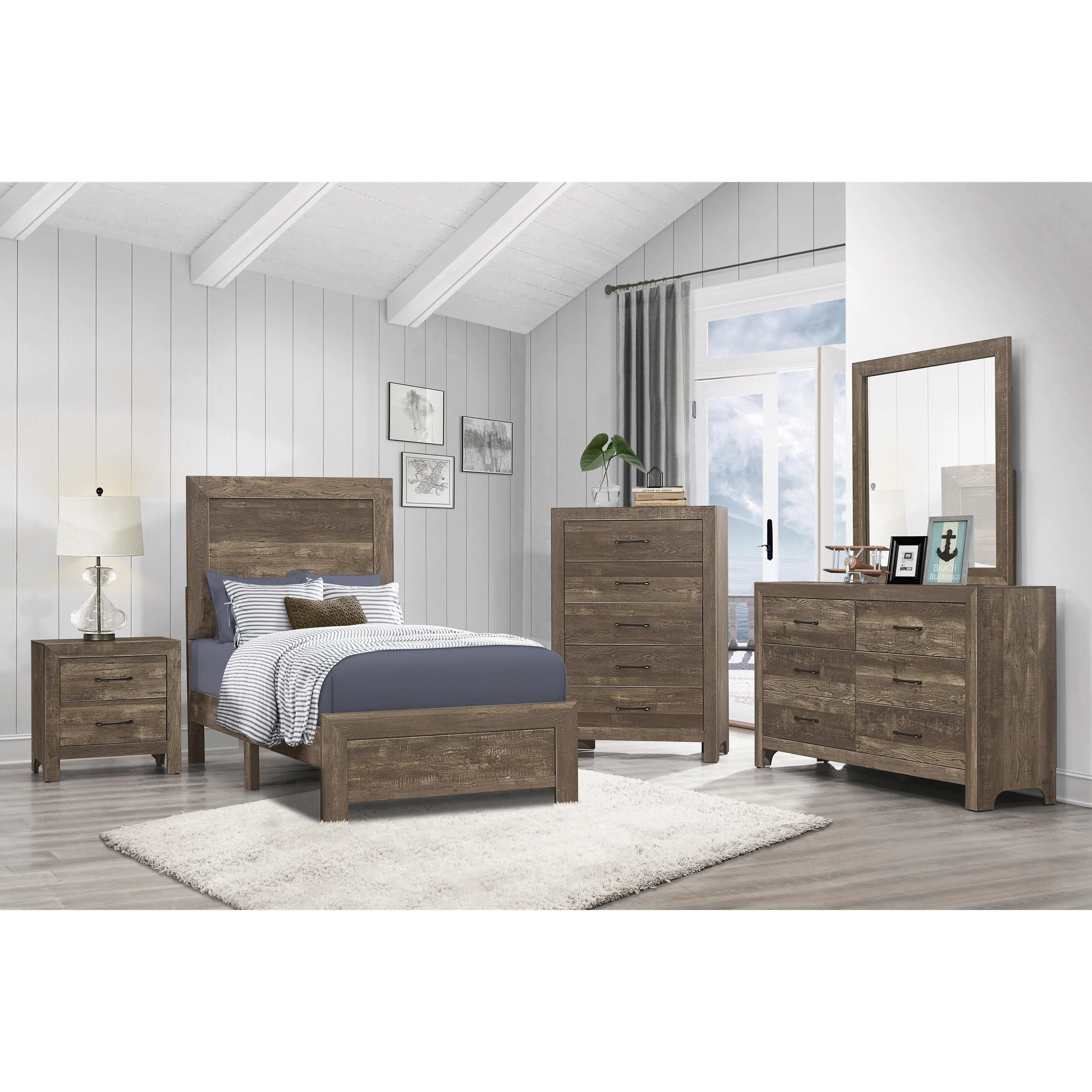 Homelegance Corbin 1534T-1 Twin Bed in a Box - Image 3