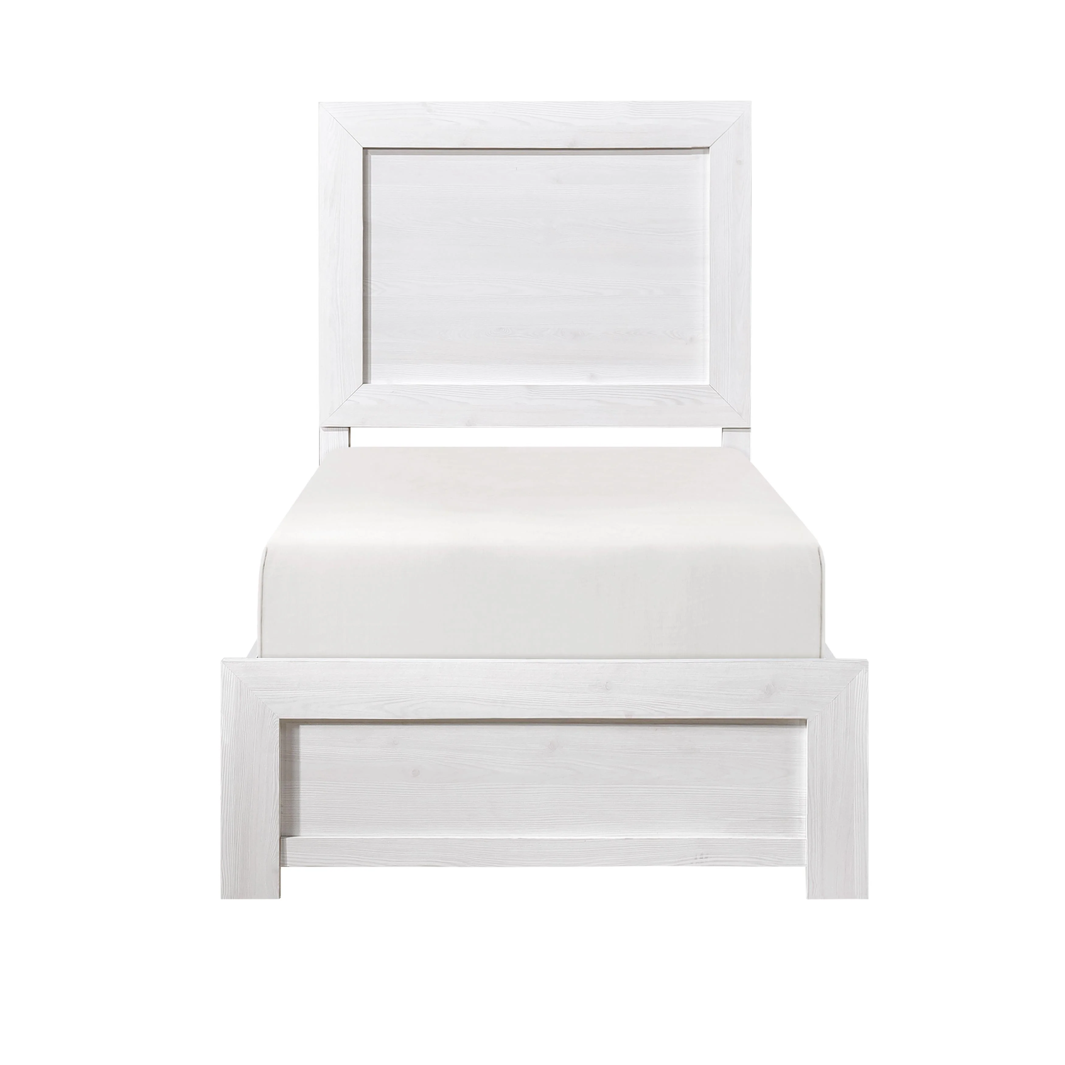 Homelegance Corbin 1534WHT-1 Twin Bed in a Box - Image 1