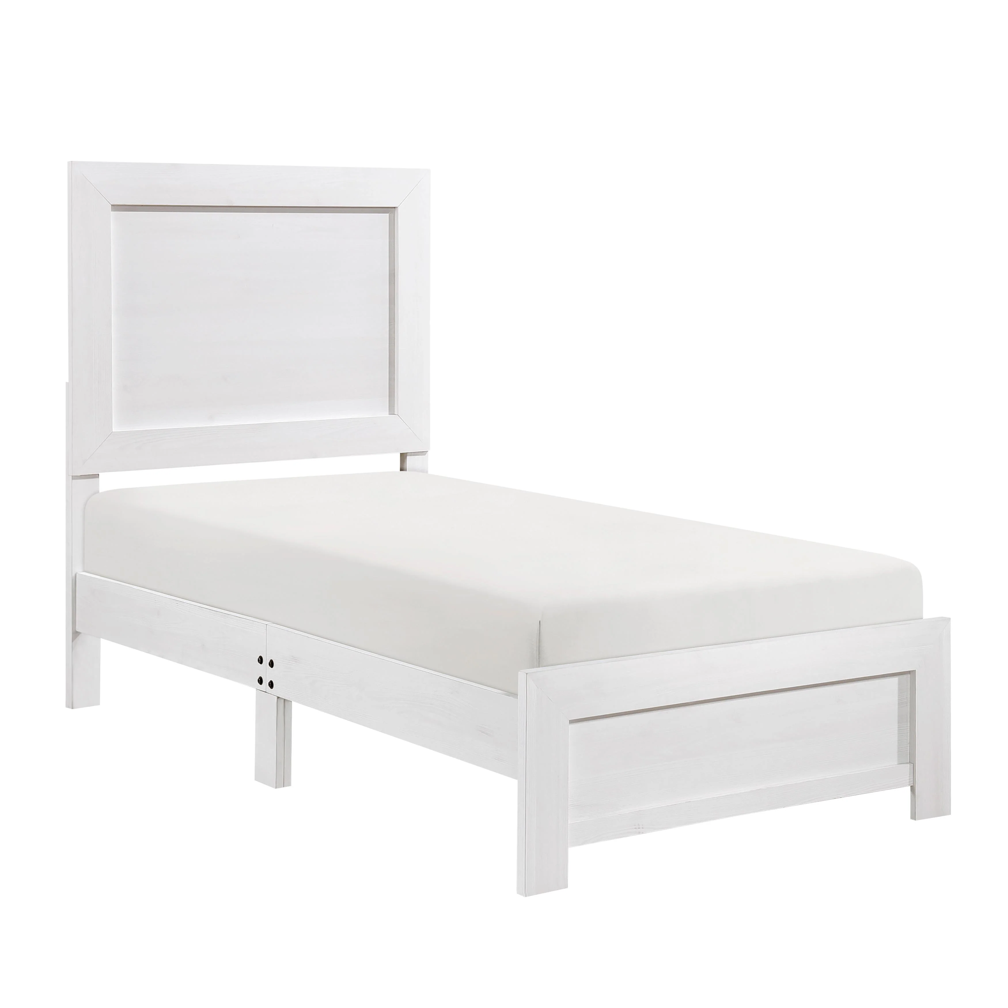 Homelegance Corbin 1534WHT-1 Twin Bed in a Box - Image 2