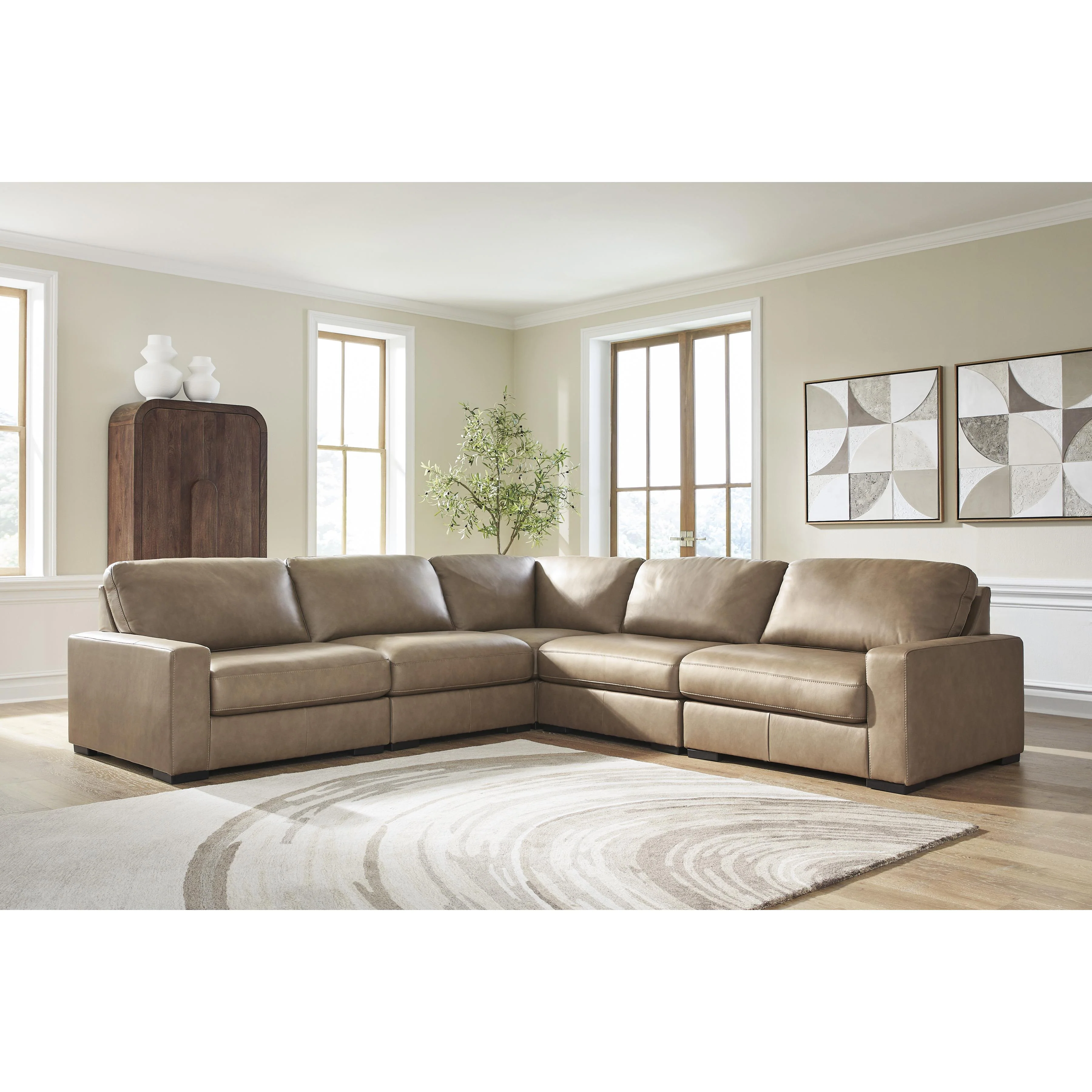 Benchcraft Veronella 76106S17 5 pc Sectional - Image 2