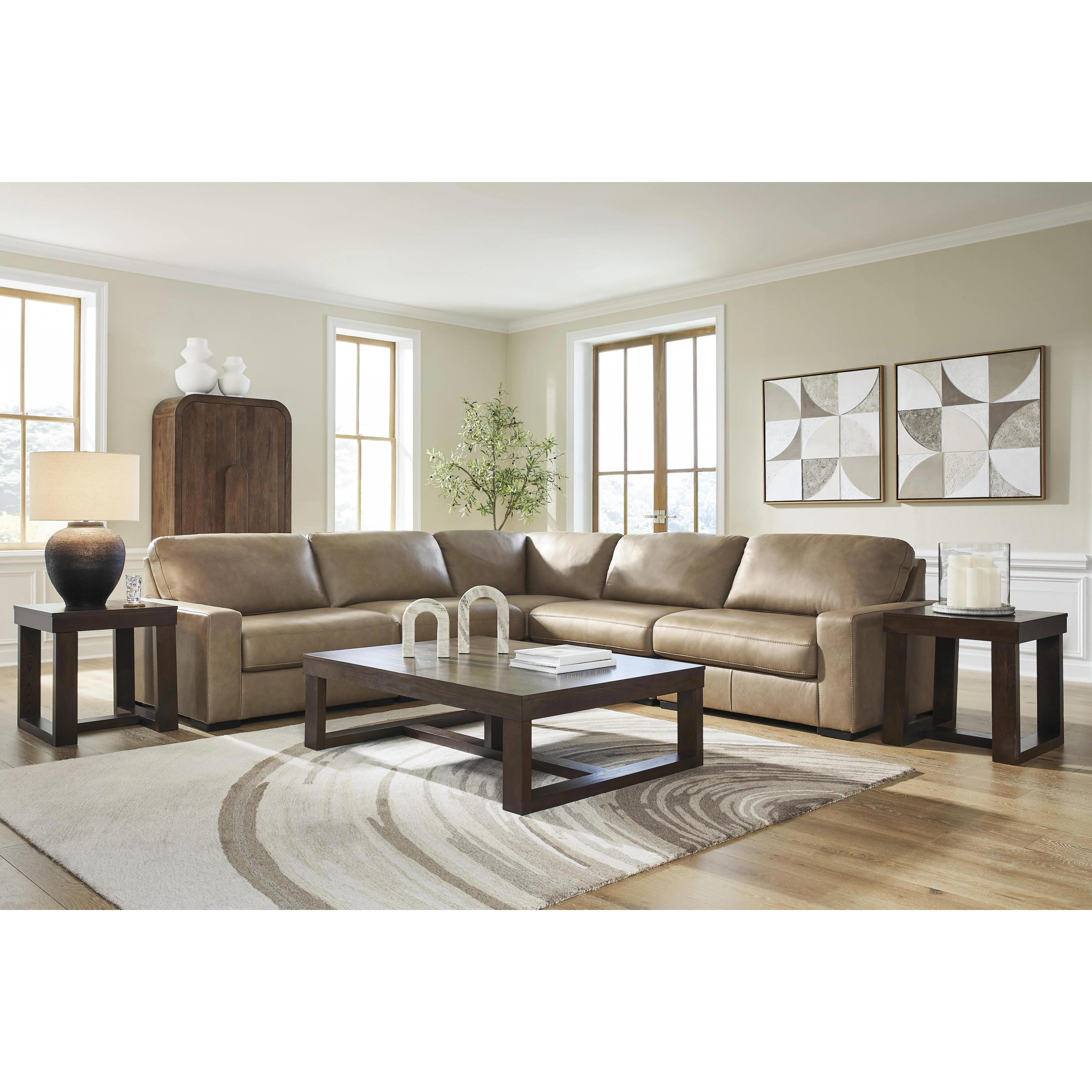 Benchcraft Veronella 76106S17 5 pc Sectional - Image 3