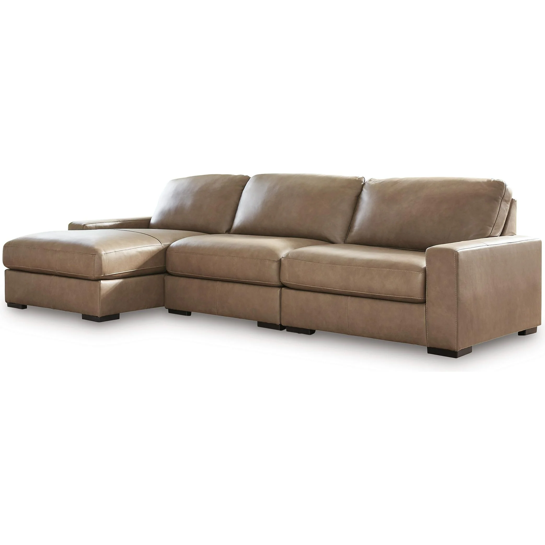 Benchcraft Veronella 76106S5 3 pc Sectional with Chaise - Image 1