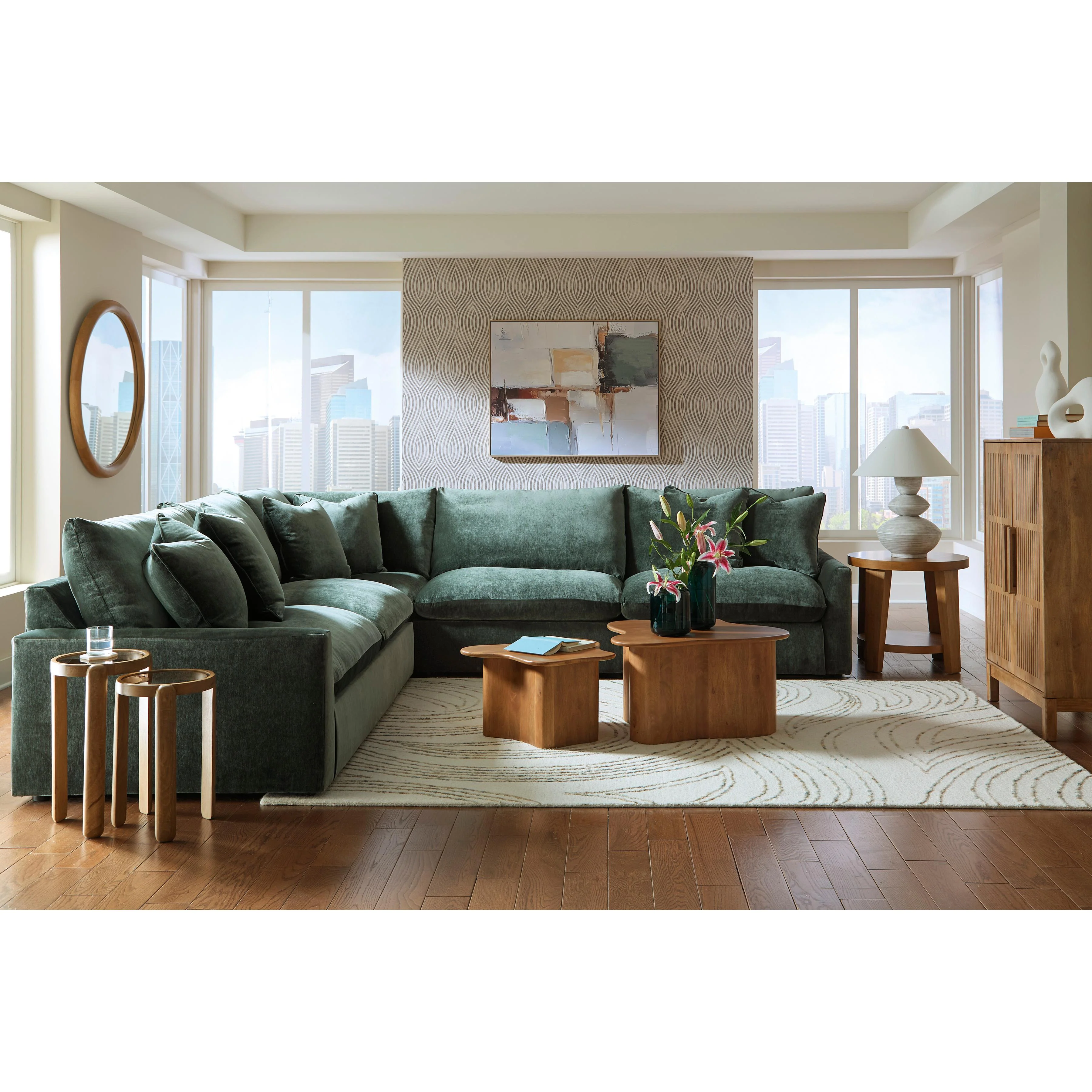 Benchcraft Carriage View 78001S1 3 pc Sectional - Image 2