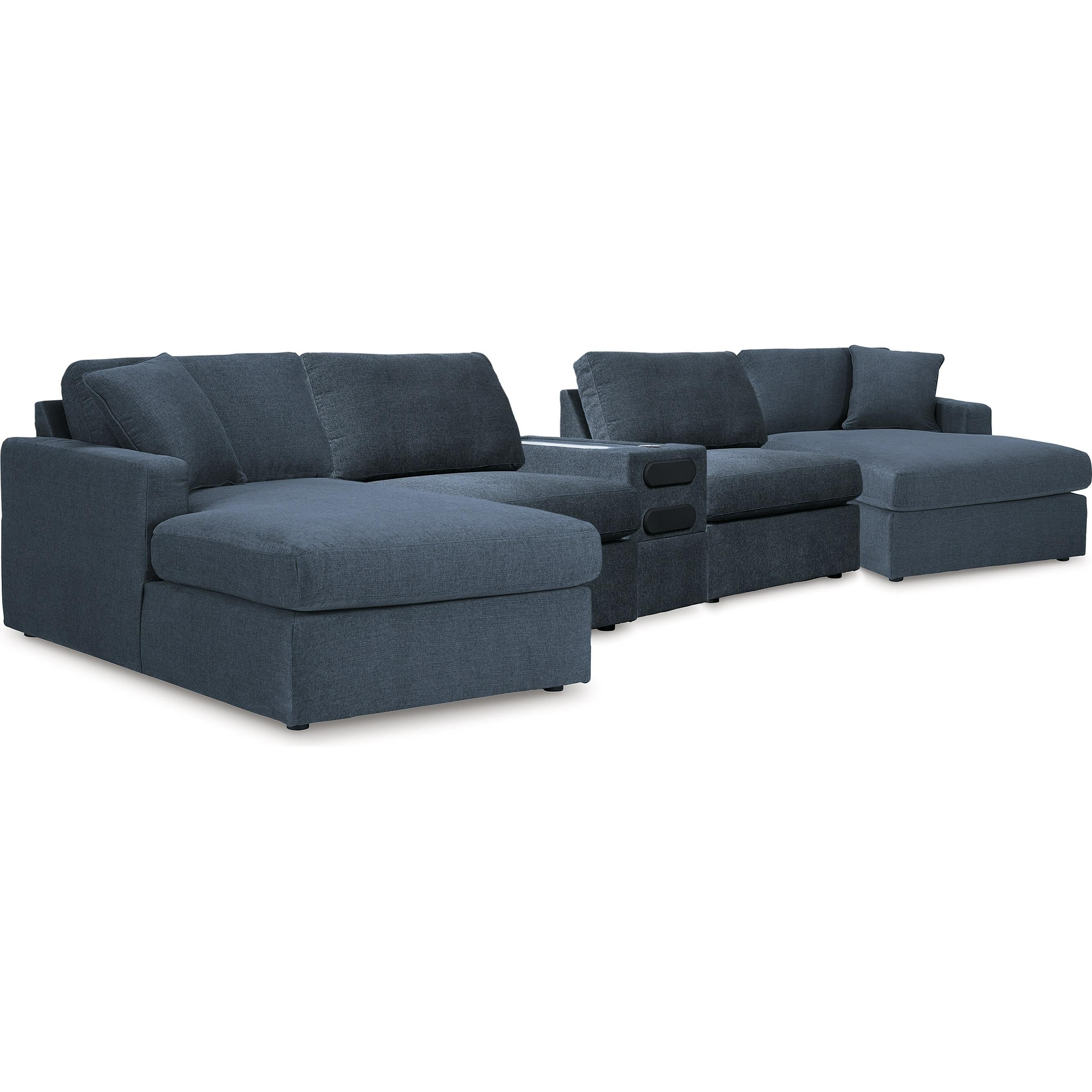 Signature Design by Ashley Modmax 92121S70 5 pc Sectional with Audio Console - Image 1