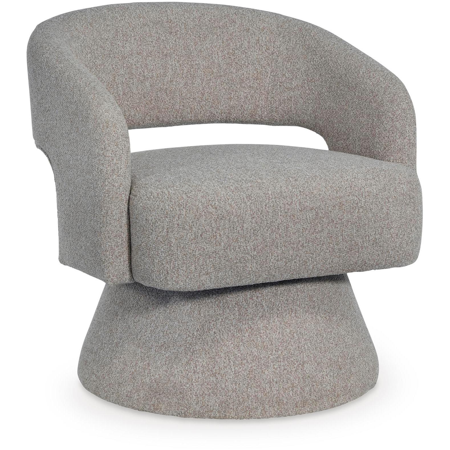 Signature Design by Ashley Nashkins A3000757 Swivel Accent Chair