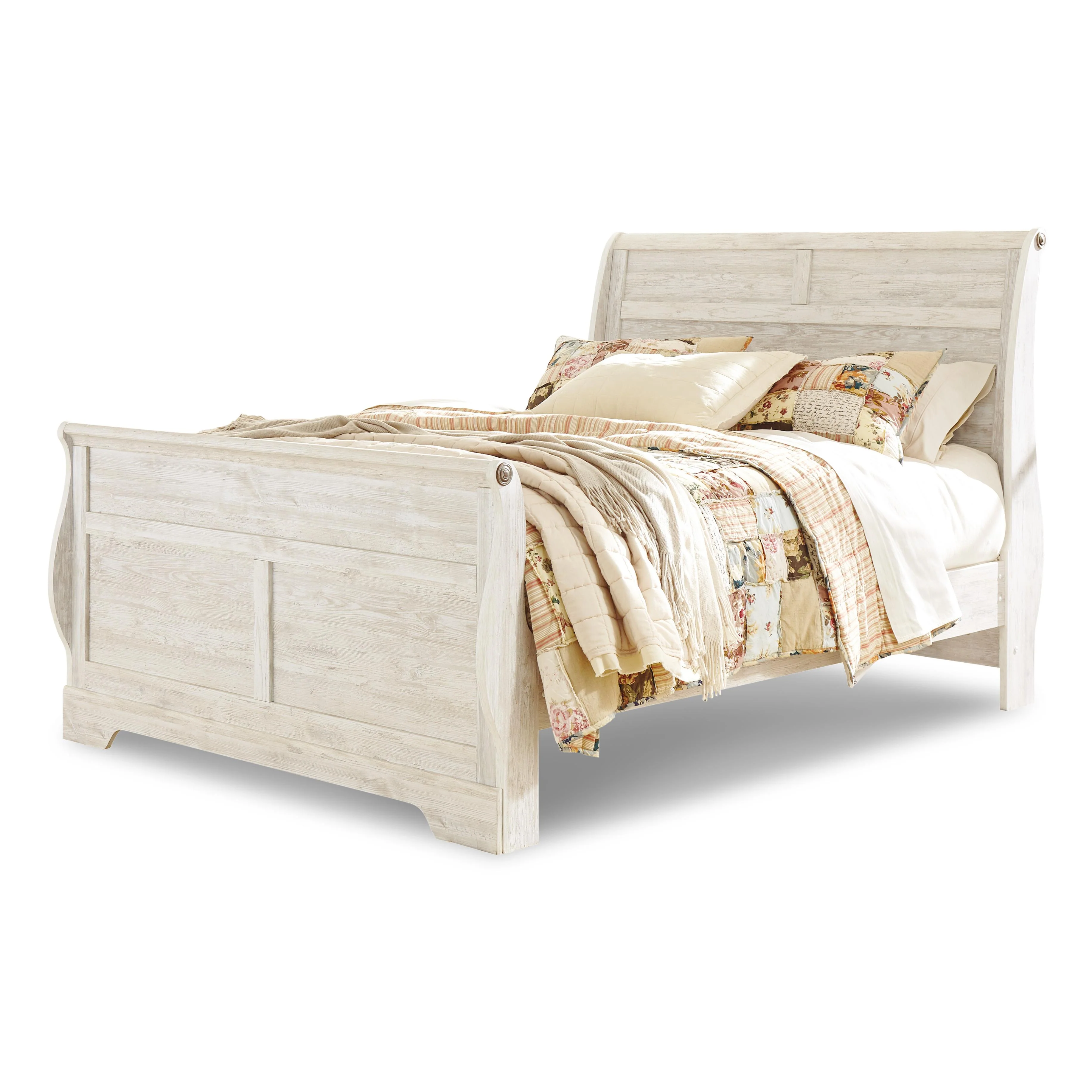 Signature Design by Ashley Willowton B267B29 Queen Sleigh Bed - Image 1