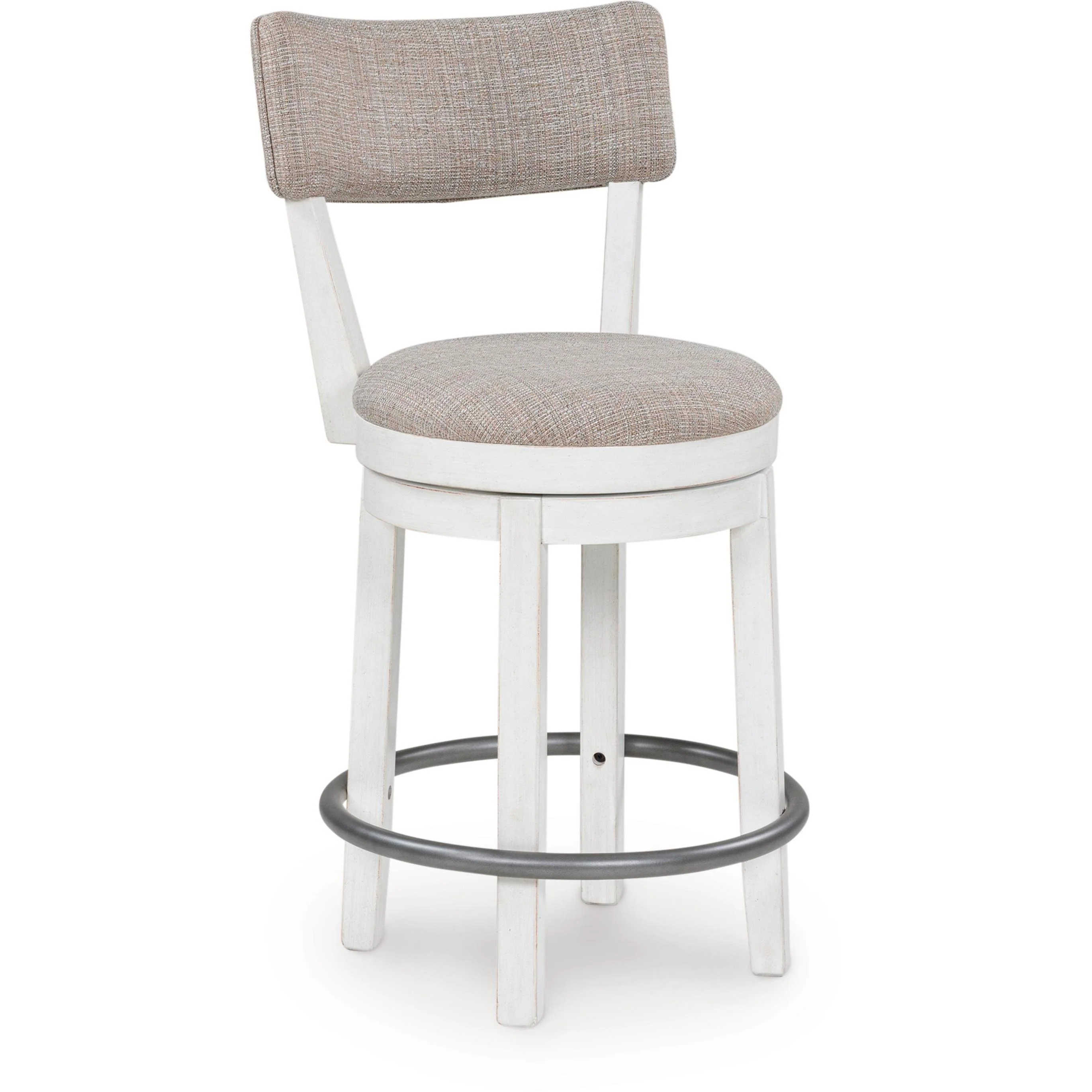 Signature Design by Ashley Robbinsdale D642-224 Upholstered Swivel Barstool - Image 1