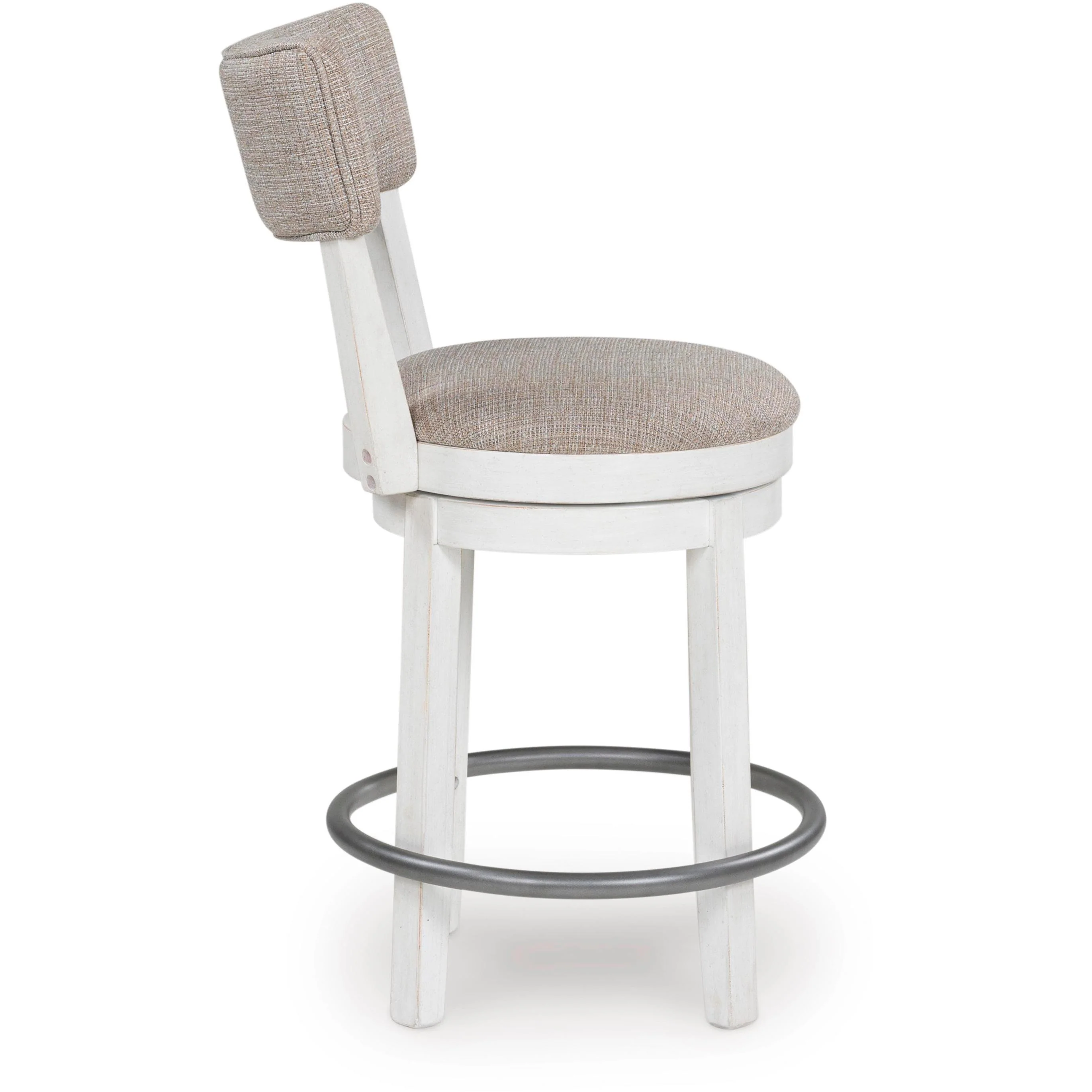 Signature Design by Ashley Robbinsdale D642-224 Upholstered Swivel Barstool - Image 3