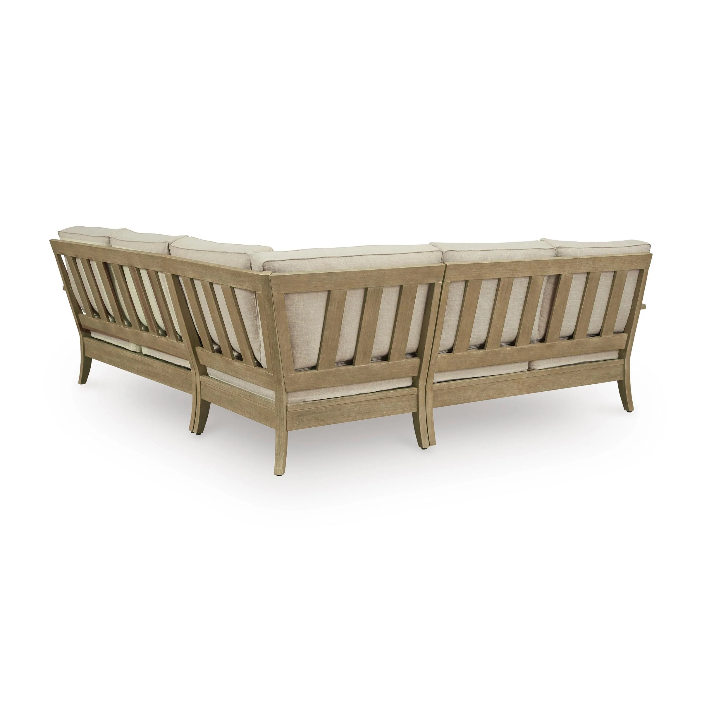 Signature Design by Ashley Clare View P801P10 3 pc Outdoor Sectional - Image 2