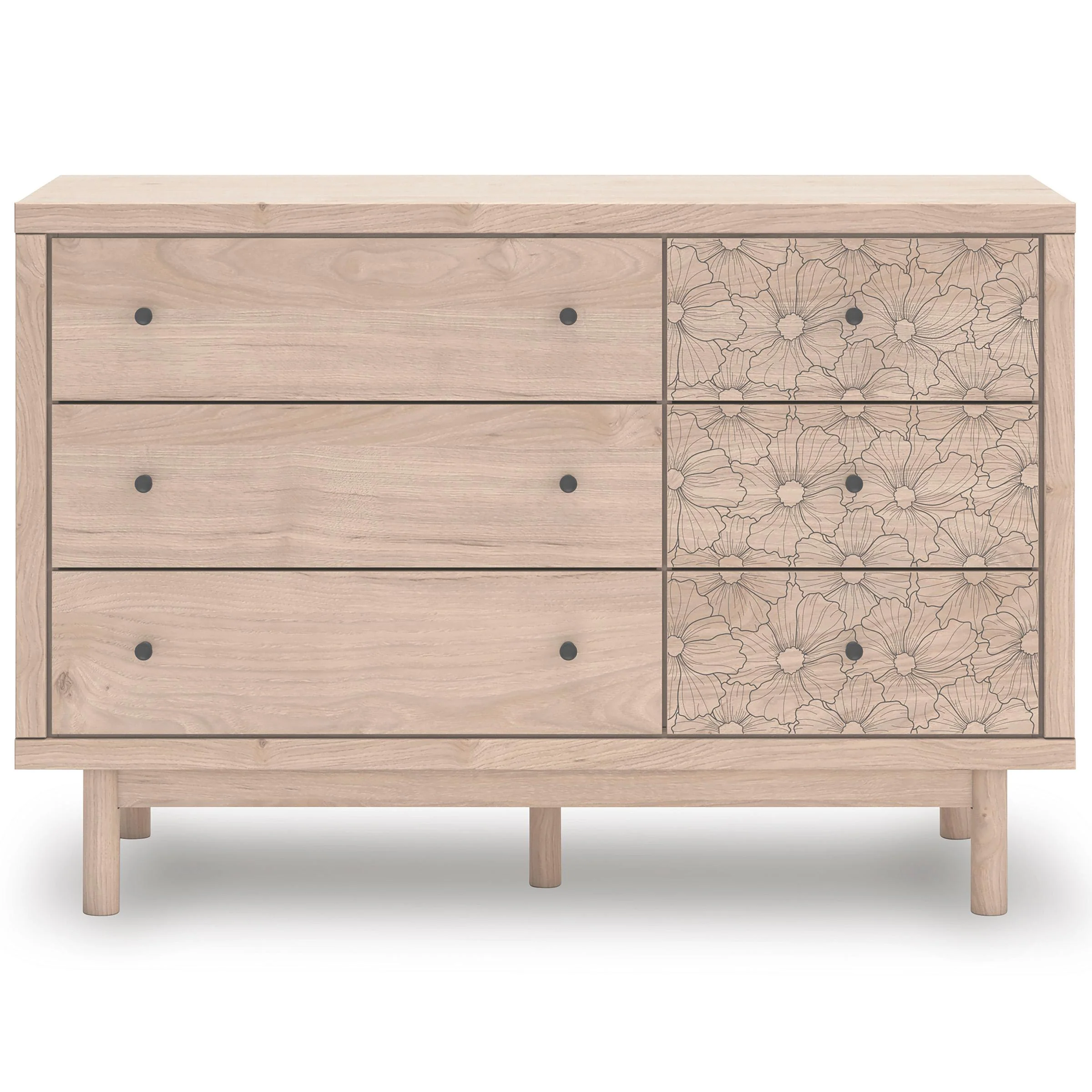 Signature Design by Ashley Arloster PCB1566-221 Six Drawer Dresser - Image 3