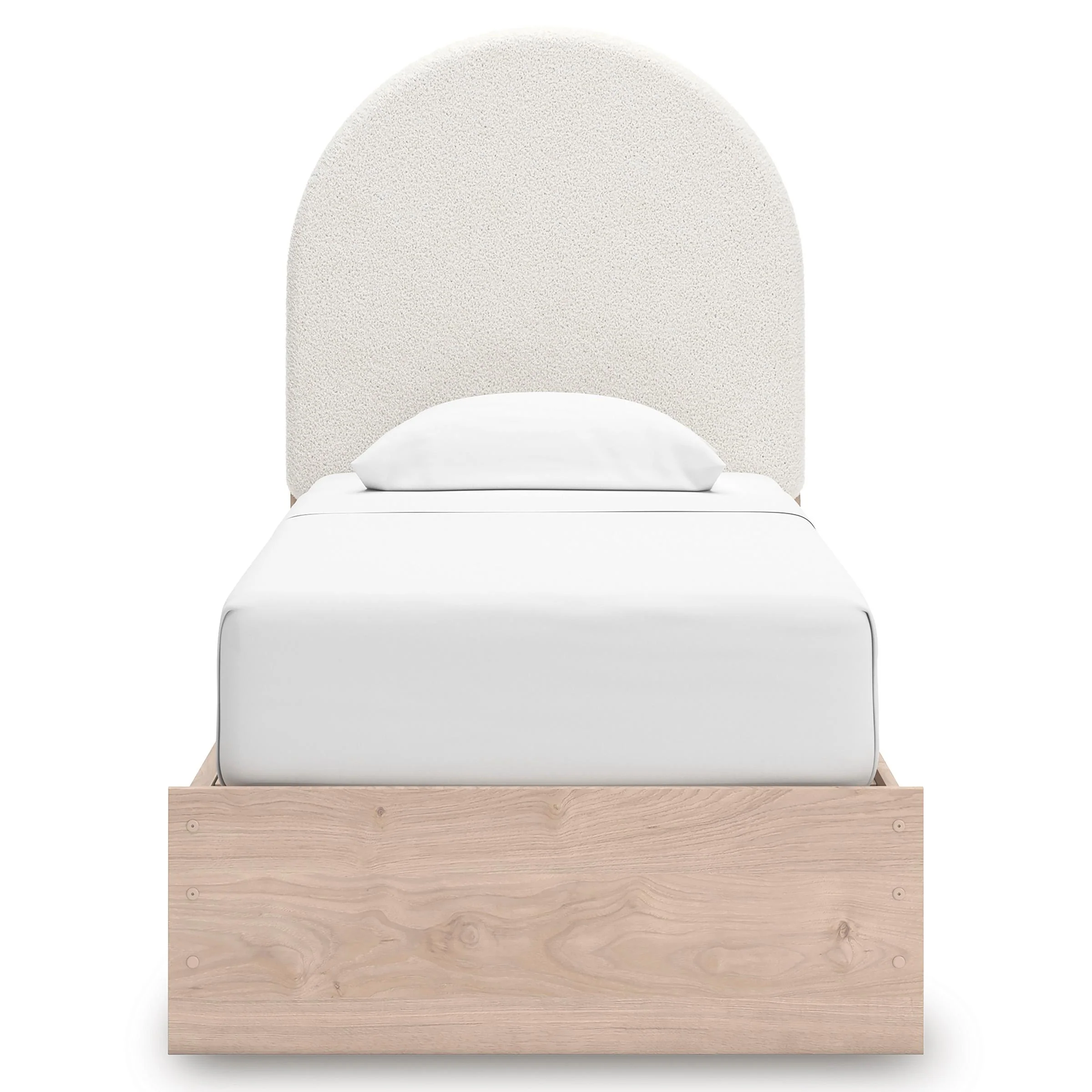 Signature Design by Ashley Arloster PCB1566B4 Twin Upholstered Panel Bed with Storage - Image 3