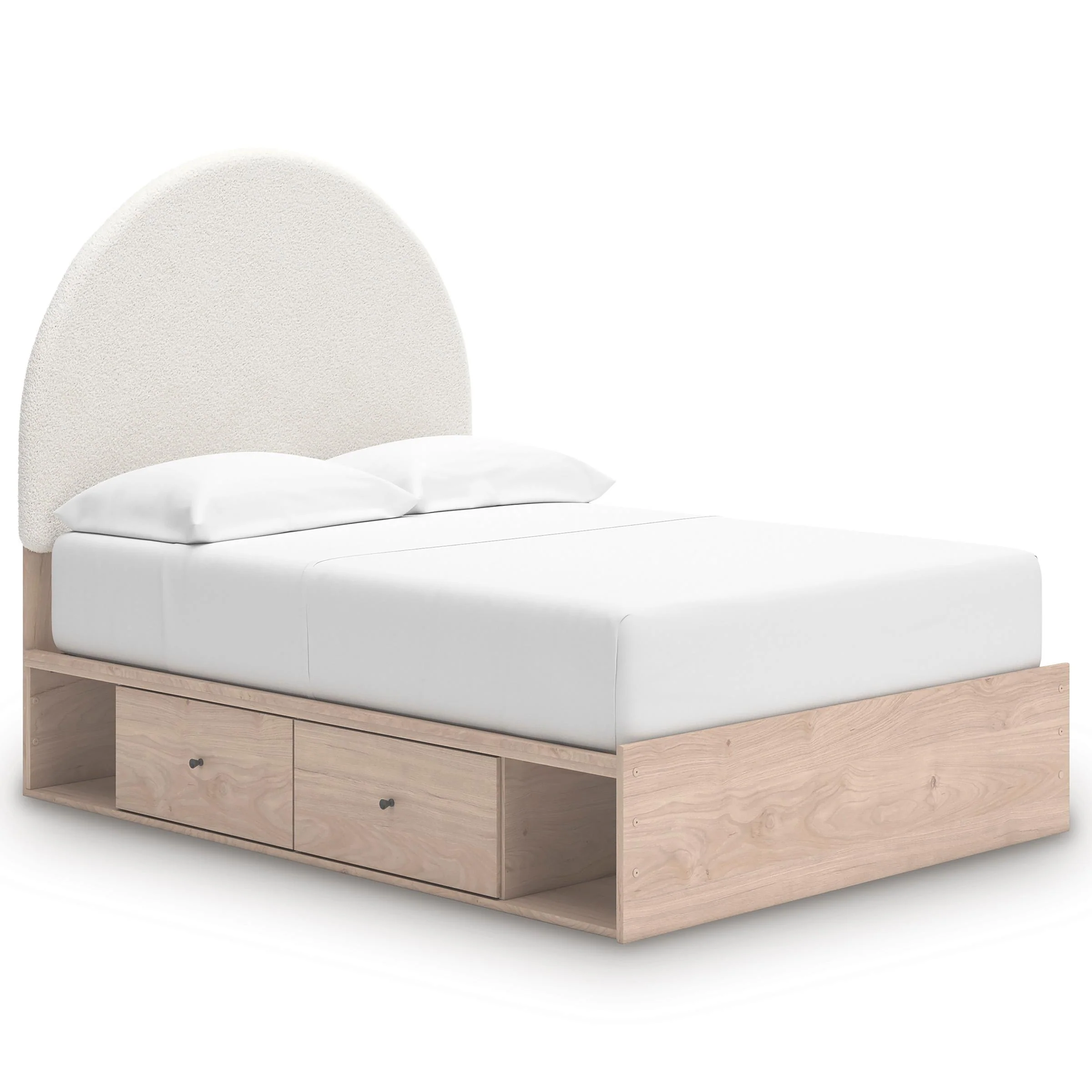 Signature Design by Ashley Arloster PCB1566B7 Full Upholstered Panel Bed with Storage - Image 1