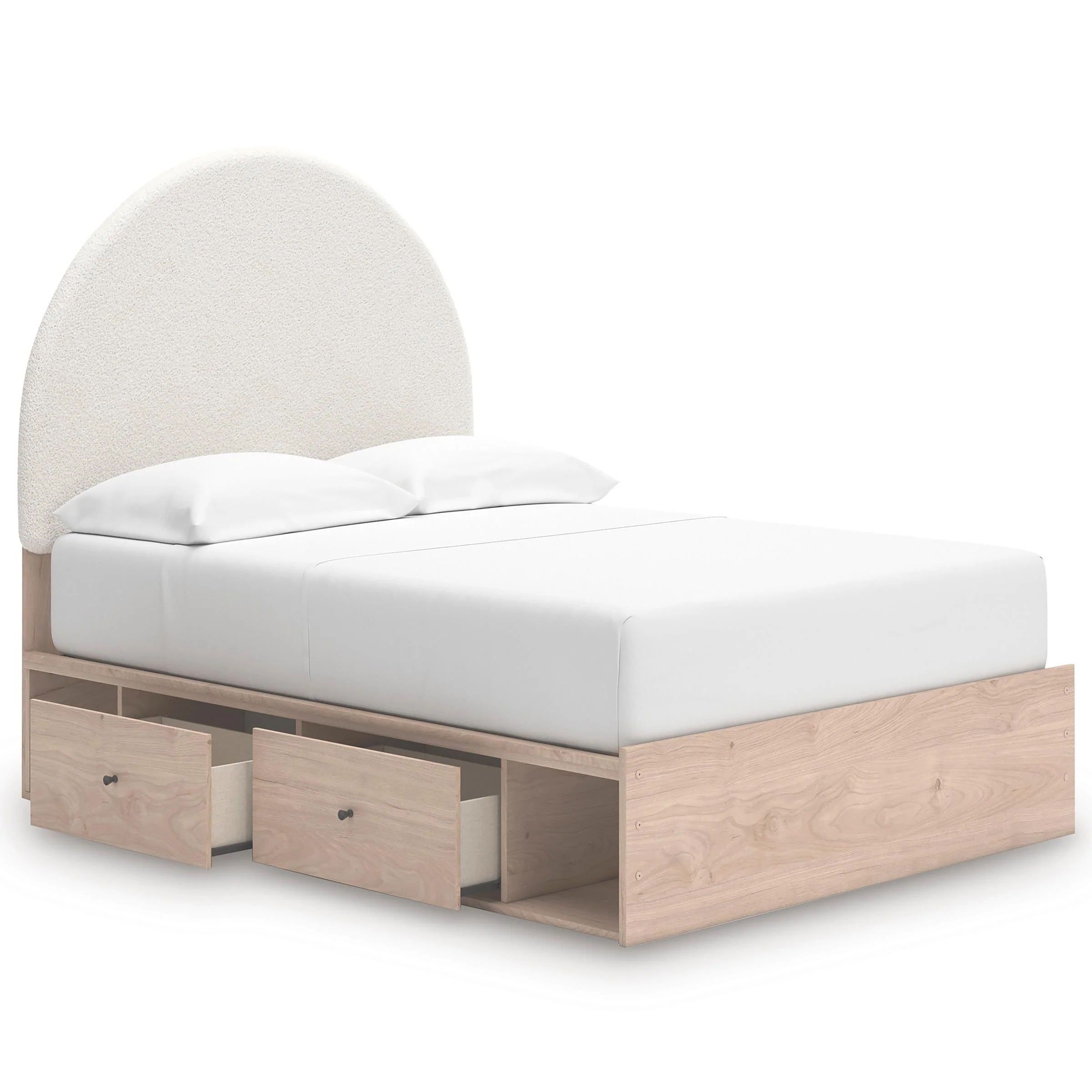 Signature Design by Ashley Arloster PCB1566B7 Full Upholstered Panel Bed with Storage - Image 2