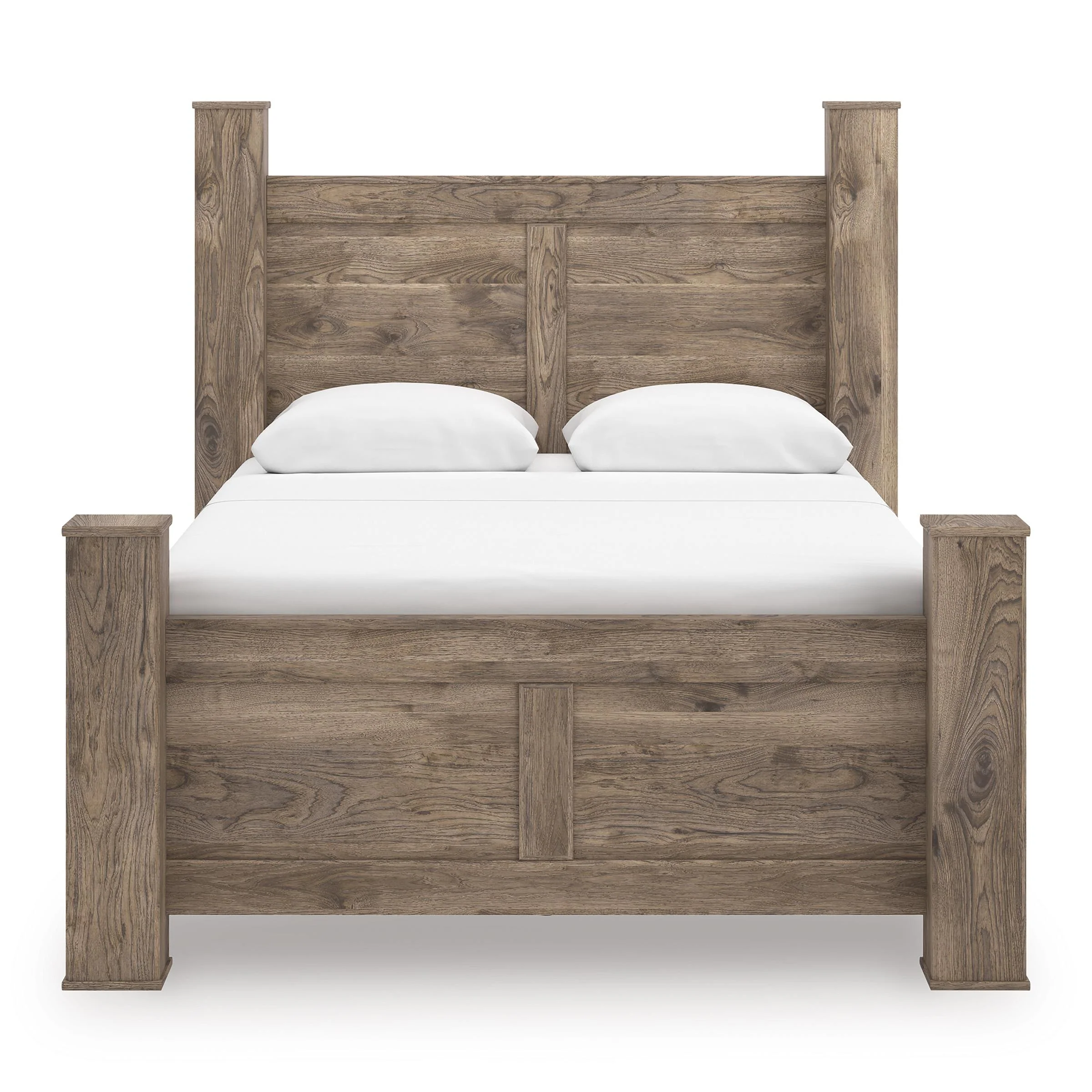 Signature Design by Ashley Rusticott PCB2260B4 Queen Poster Bed - Image 2