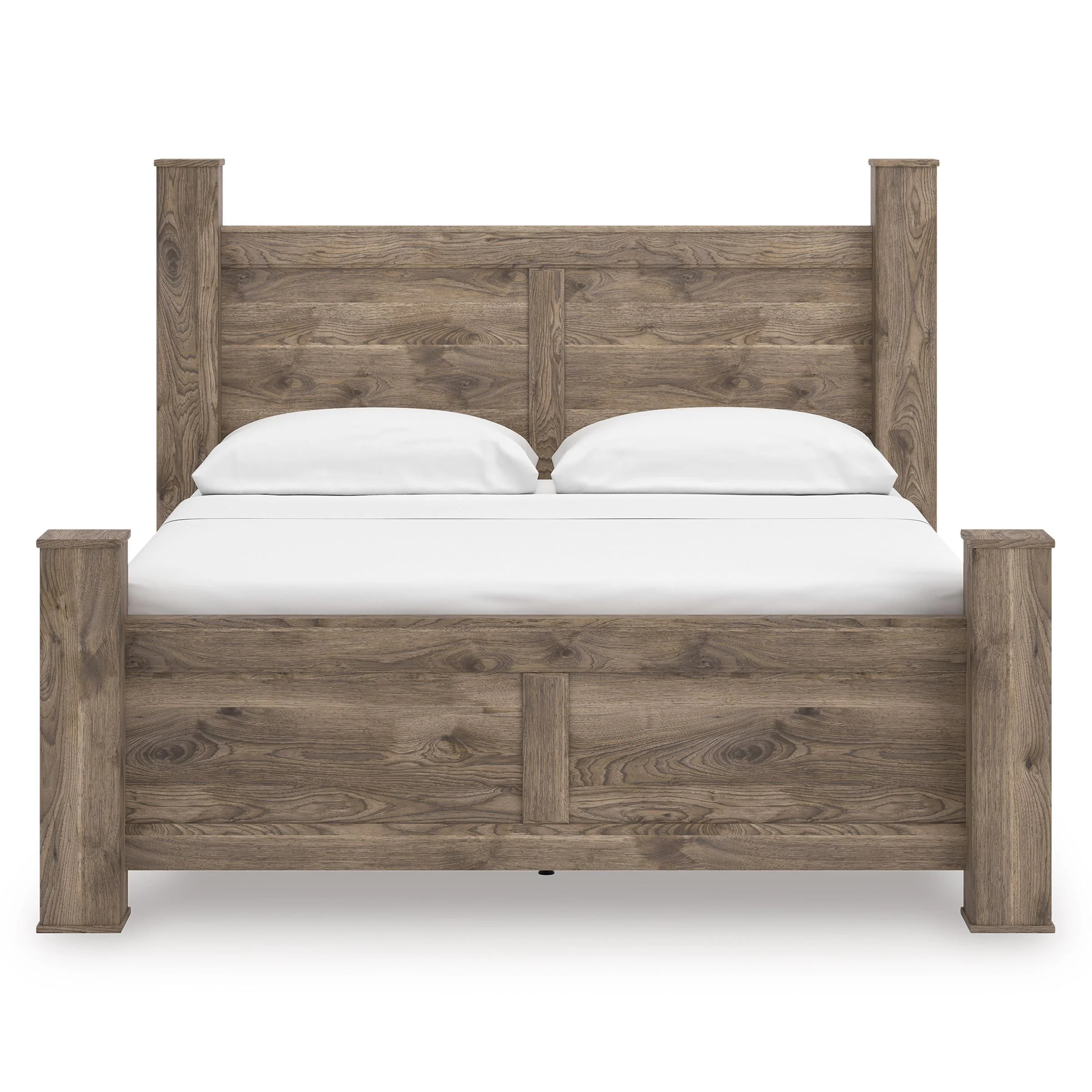 Signature Design by Ashley Rusticott PCB2260B7 King Poster Bed - Image 2