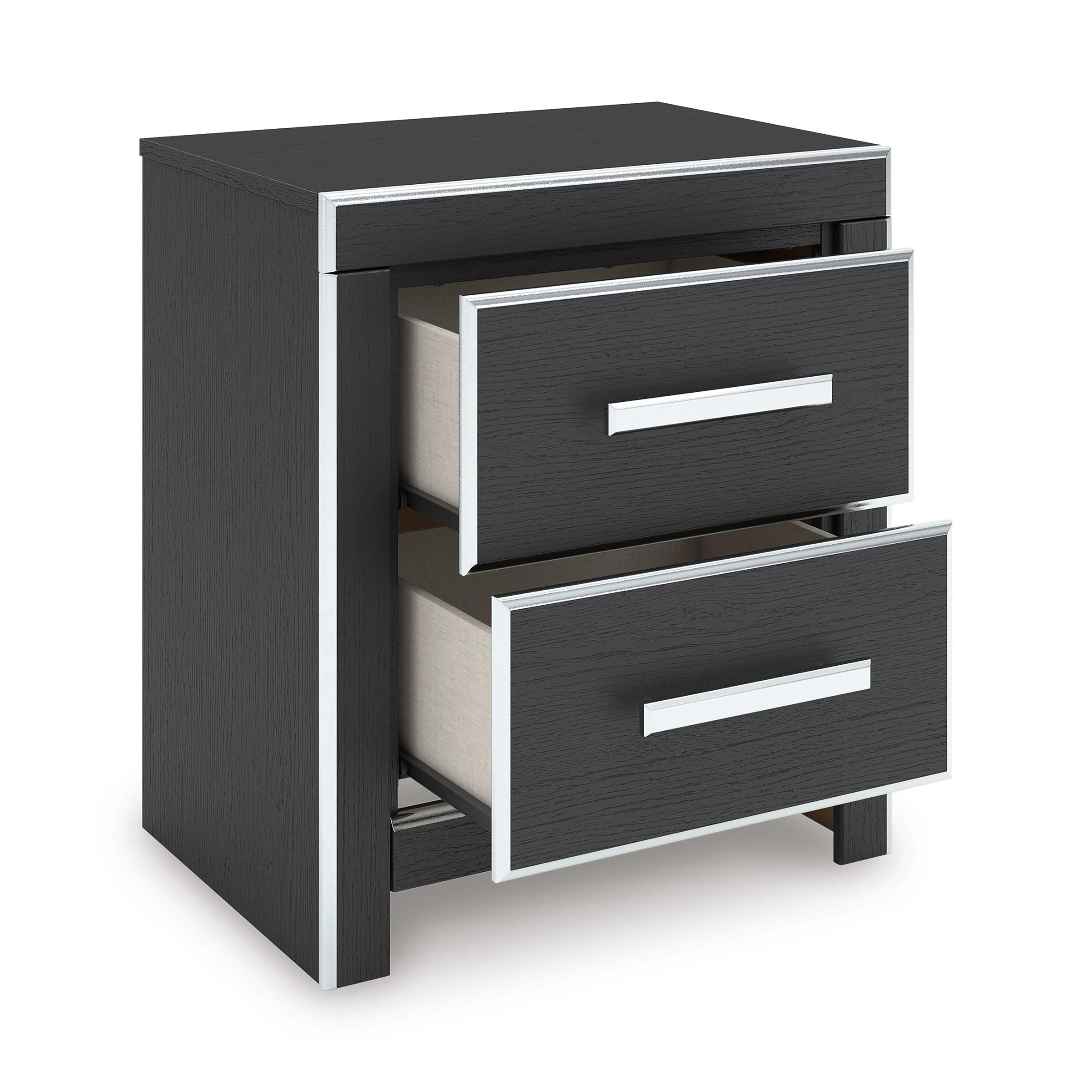 Signature Design by Ashley Zuraleus PCB3380-92 Two Drawer Night Stand - Image 2